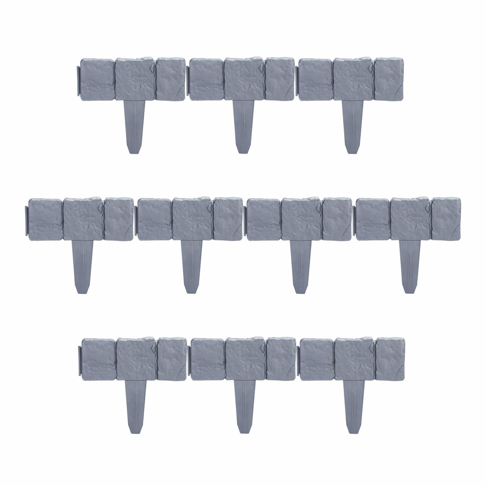 Rabat kantsten-look sæt med 10 stk