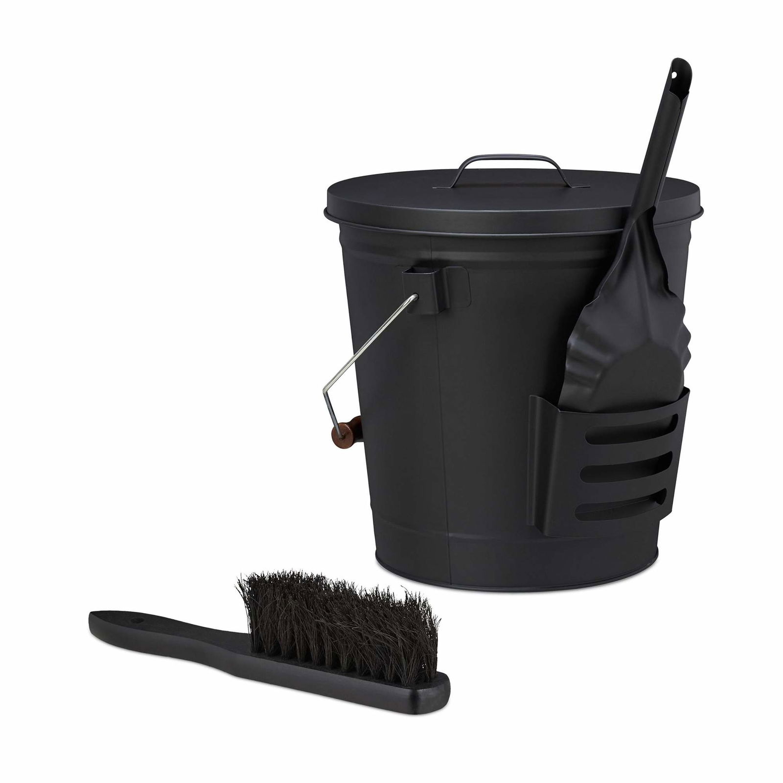 Askebæger med låg og kattebakke