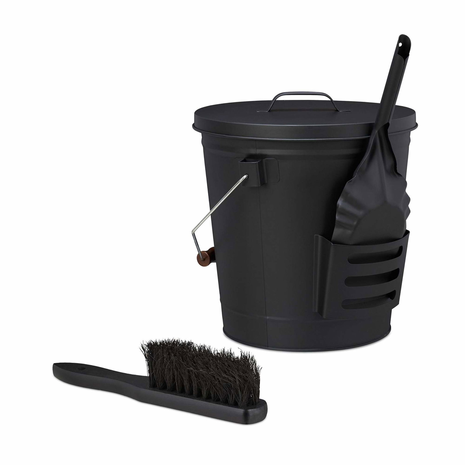 Askebæger med låg og kattebakke