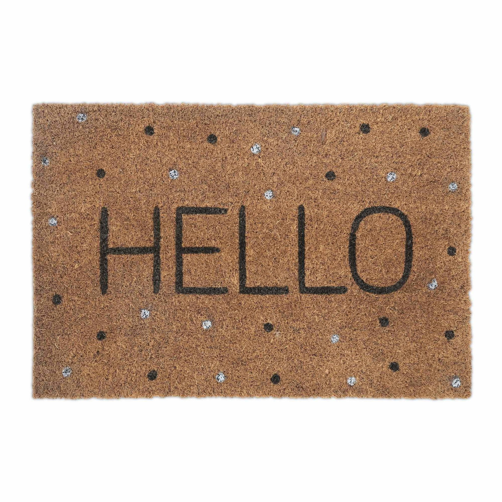 Dörrmatta kokosfiber ""Hello"" | Hem & Hobby - Hem & Hushåll - Inredning & Dekoration - Dörrmattor | Pryloteket