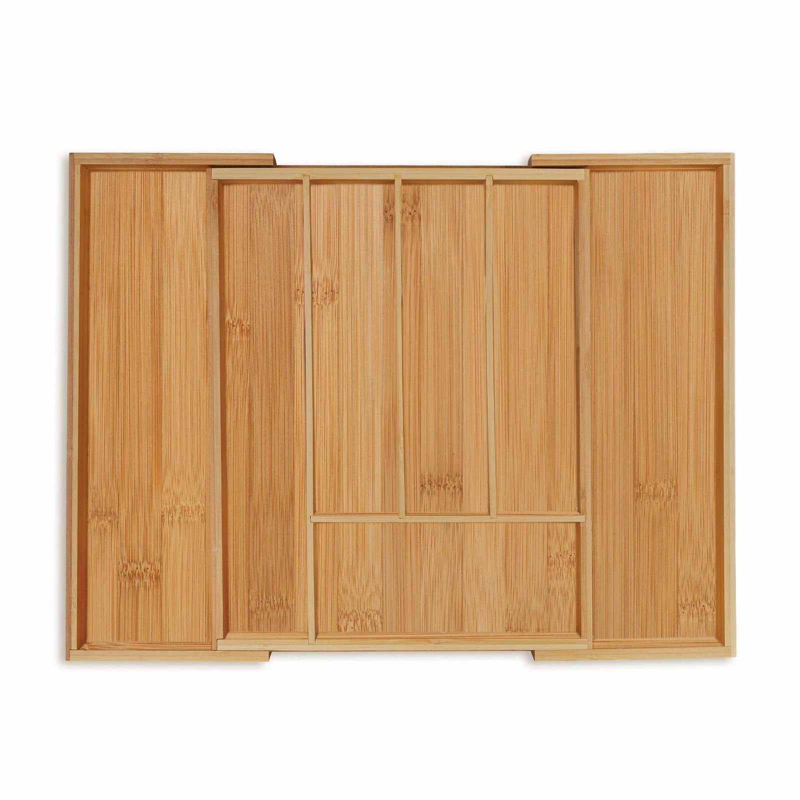 Utdragbar bestickbricka i bambu | Hem & Hobby - Hem & Hushåll - Kök - Köksredskap | Pryloteket