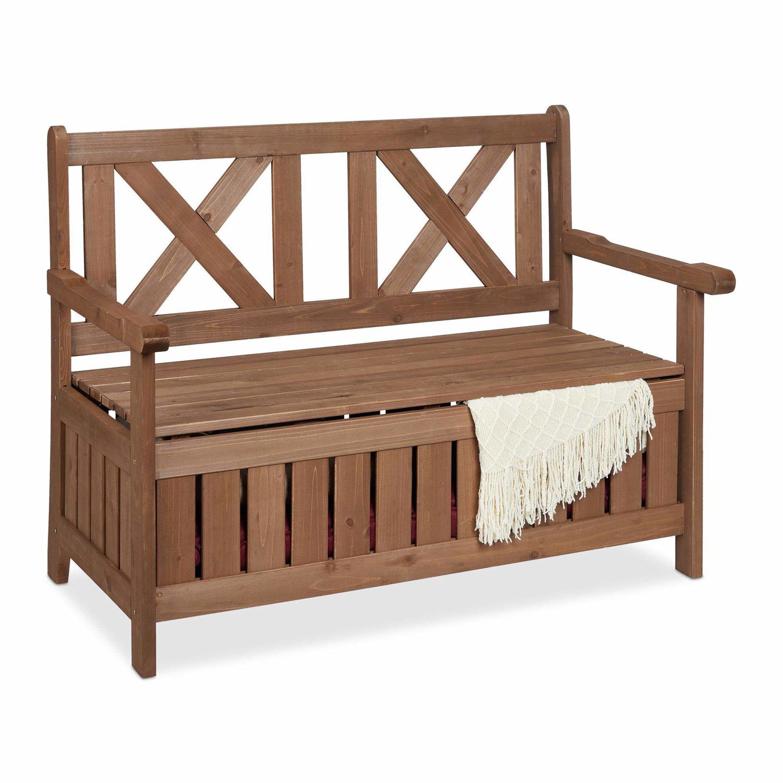 Havebænk med opbevaring