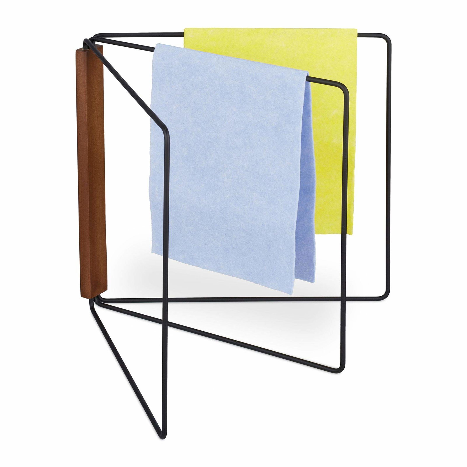 Hopfällbar hållare för disktrasor med 3 stänger | Hälsa & Skönhet - Personvård - Hygien | Pryloteket