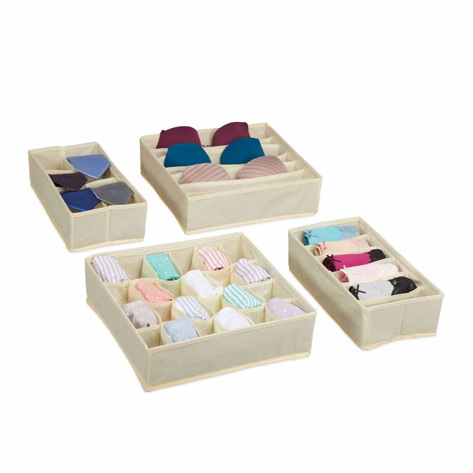 Underkläder förvaringsset om 4 | Mode & Accessoarer - Kläder - Underkläder | Pryloteket