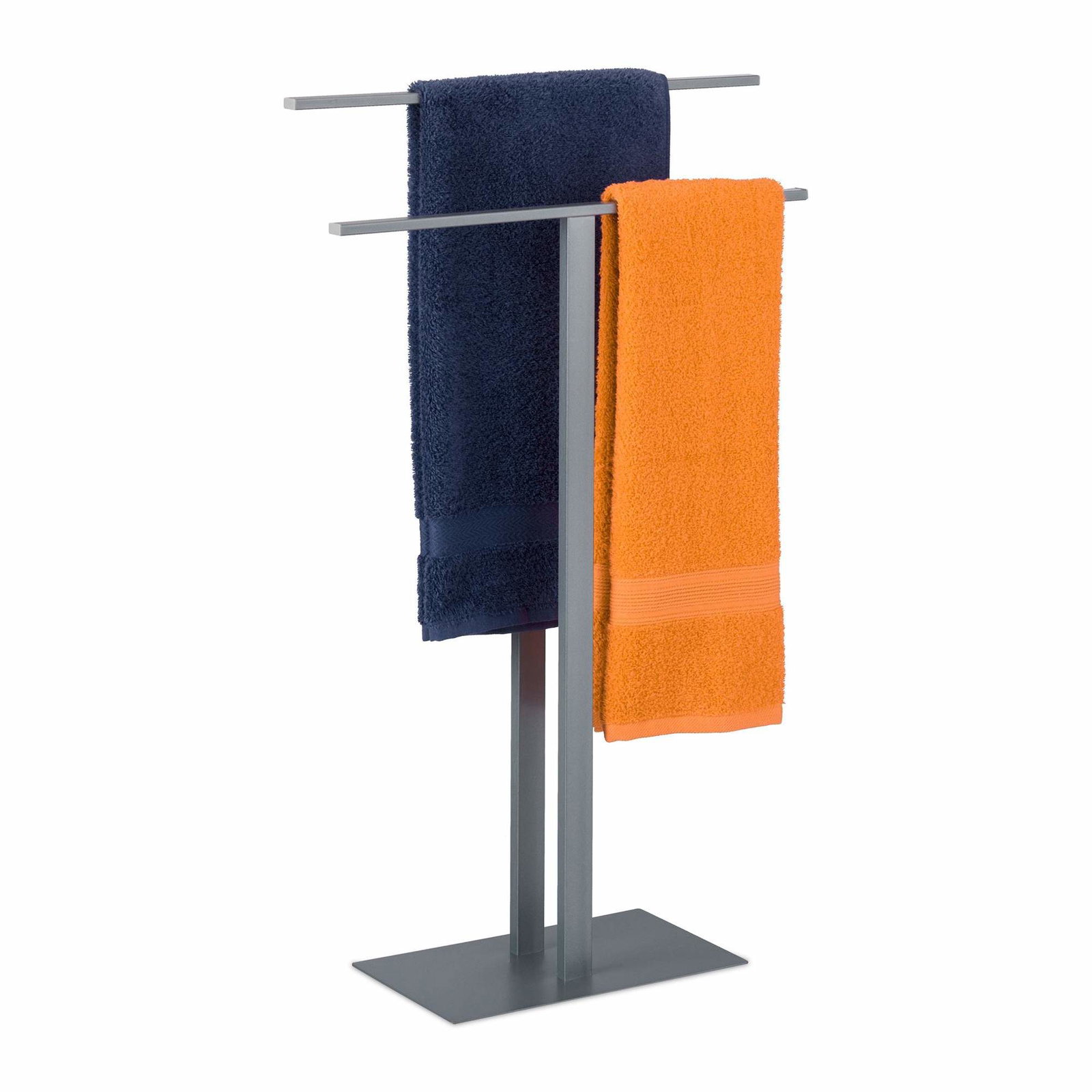 T-formad grå handdukshängare | Hem & Hobby - Hem & Hushåll - Textil - Handdukar | Pryloteket