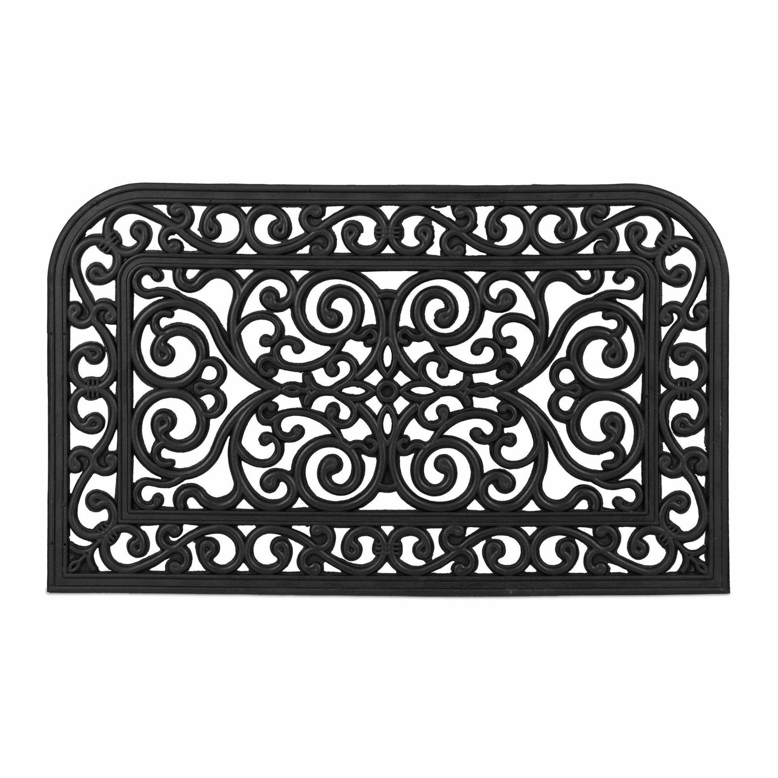 Dørmåtte gummi med ornamenter