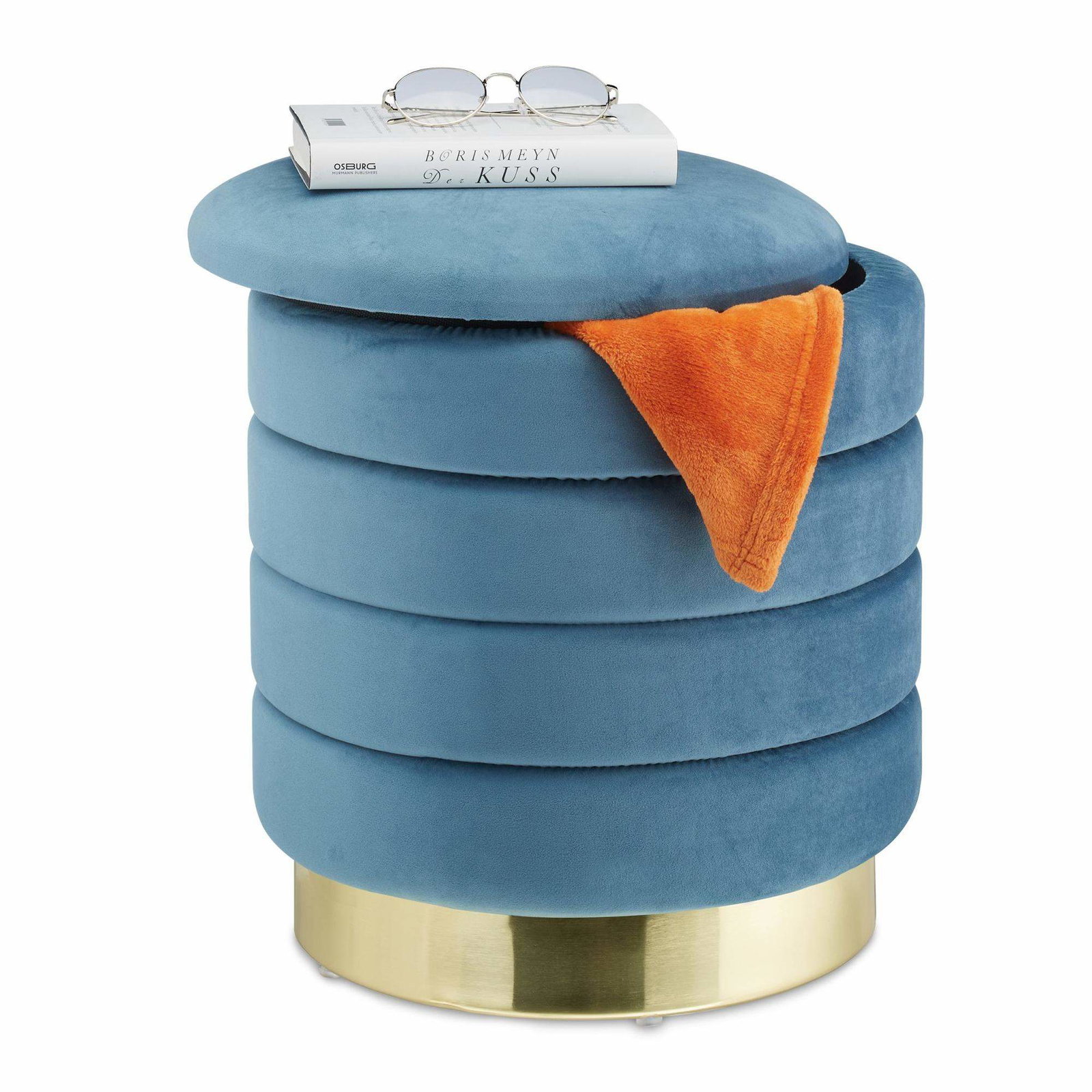 Sammetspall med lagringspetroleum | Hem & Hobby - Hem & Hushåll - Sovrum | Pryloteket