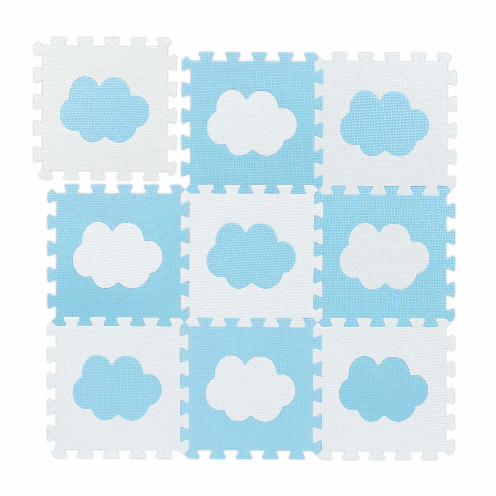 puslespilsmåtte med 18 brikker Cloud