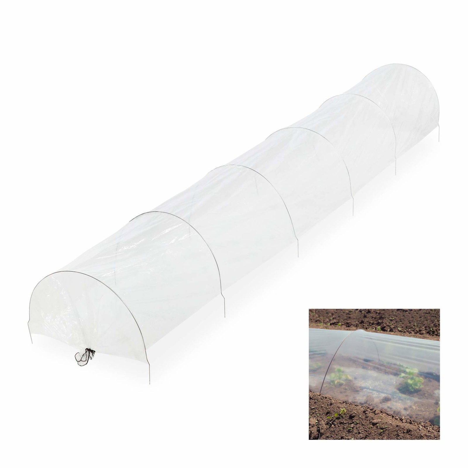 Tunnelväxthus trädgård 3,7 m | Hem & Hobby - Hem & Hushåll - Trädgårdsartiklar - Växthus | Pryloteket