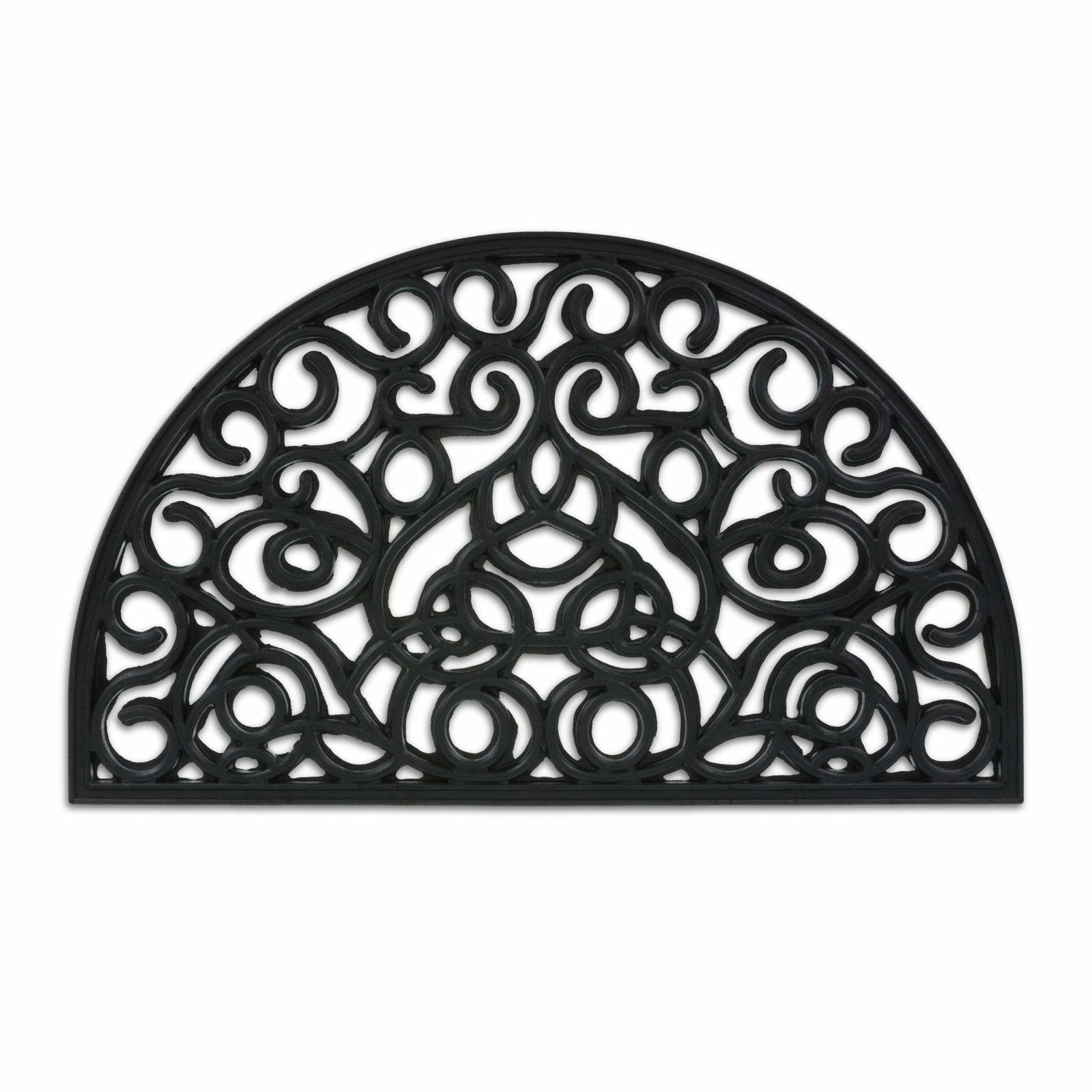 Halvcirkelformad dörrmatta av gummi | Hem & Hobby - Hem & Hushåll - Inredning & Dekoration - Dörrmattor | Pryloteket