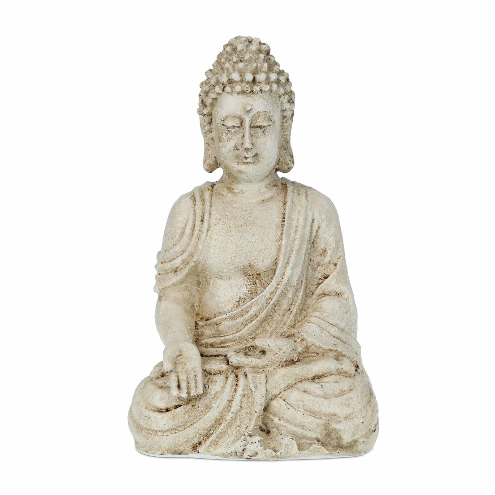 Siddende Buddha figur 17,5 cm