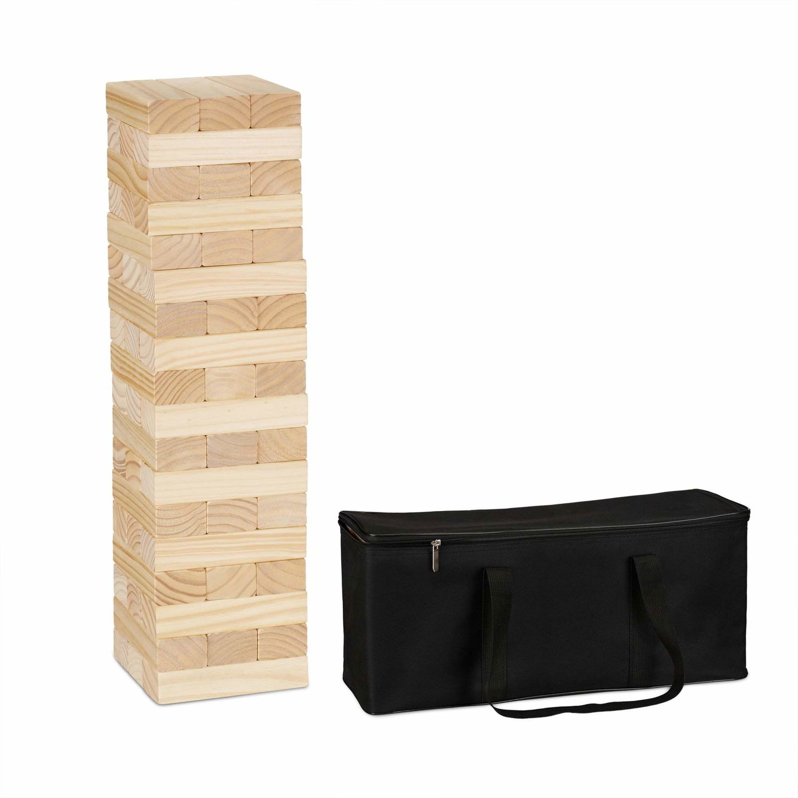 XL Wobble Tower Wood