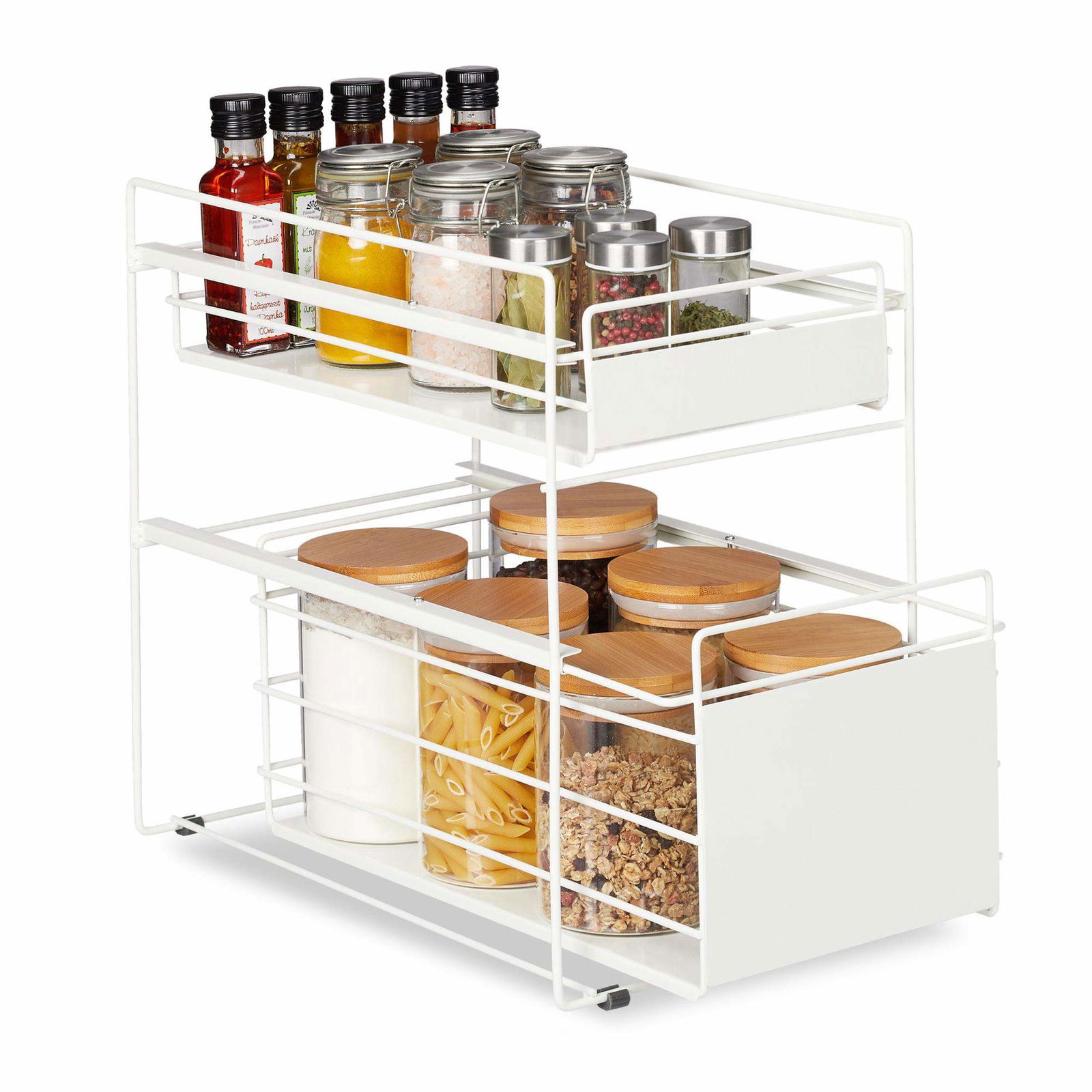 Opbevaring med 2 skuffer