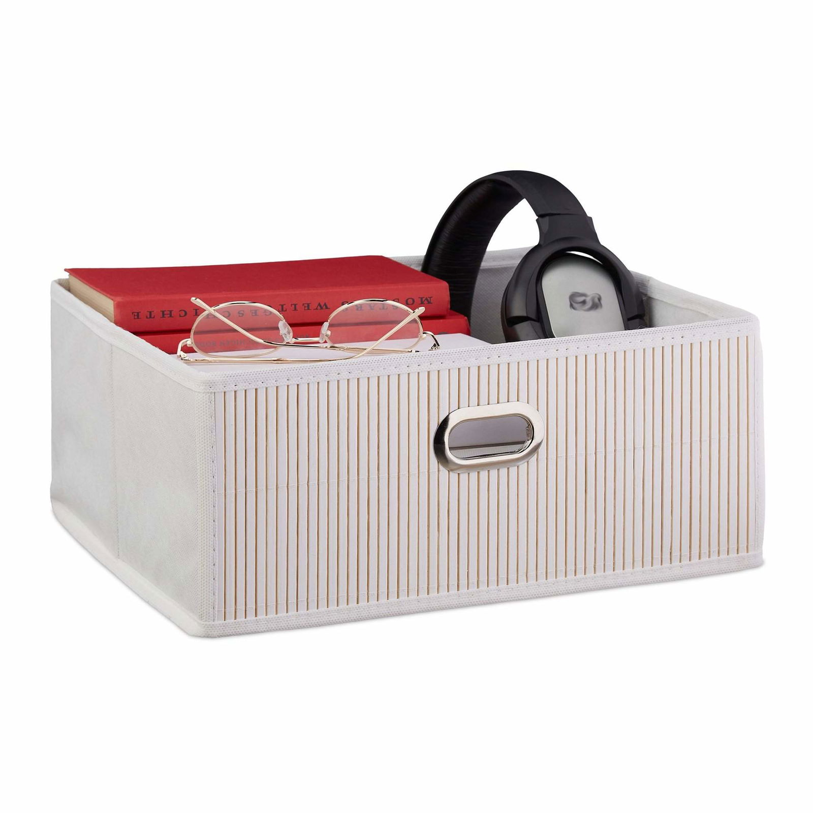 Opbevaringskurv Bamboo Flat