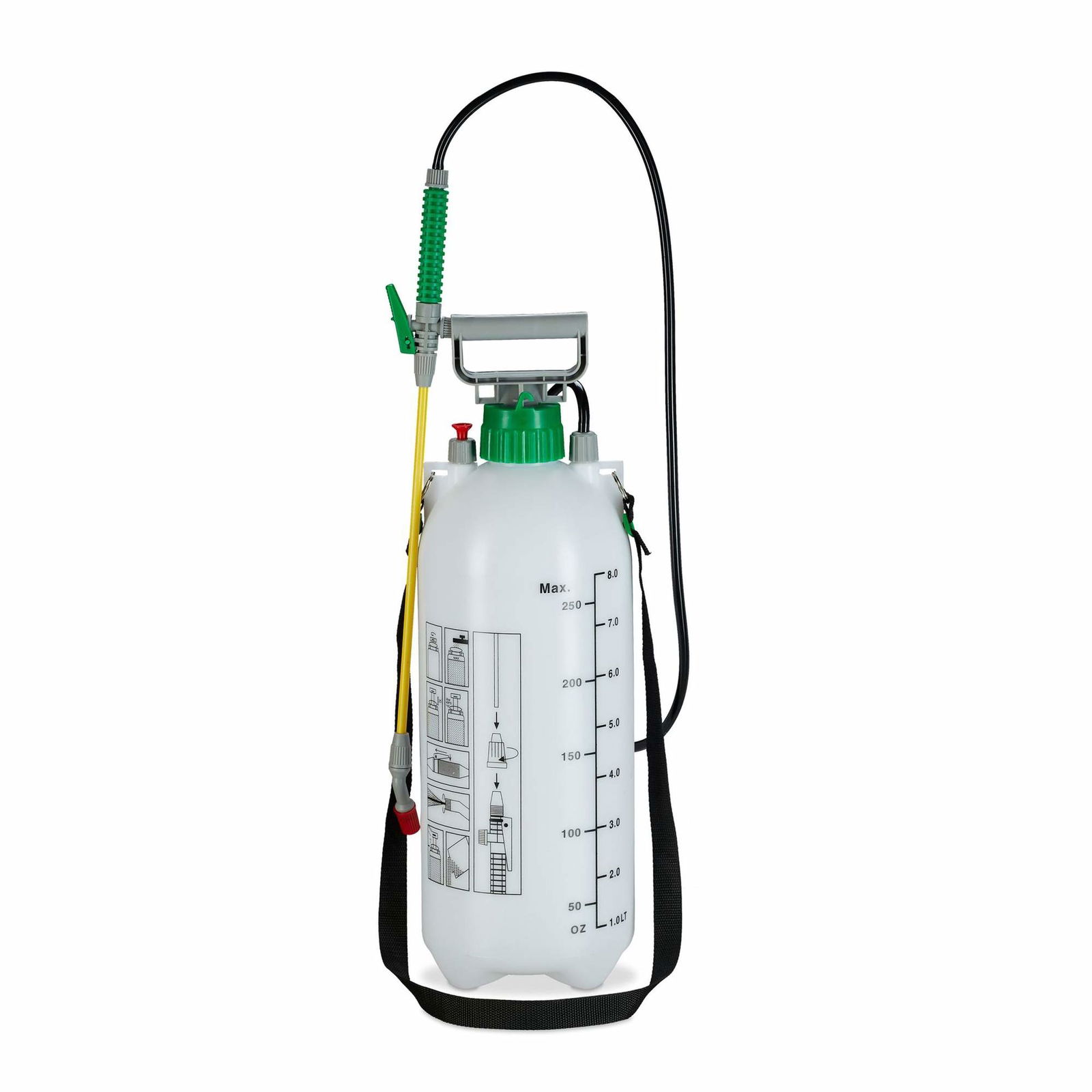 Tryksprøjte 8 liter