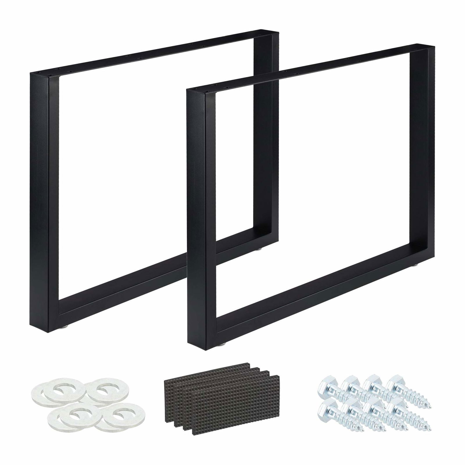 sæt med 2 bordløbere sort