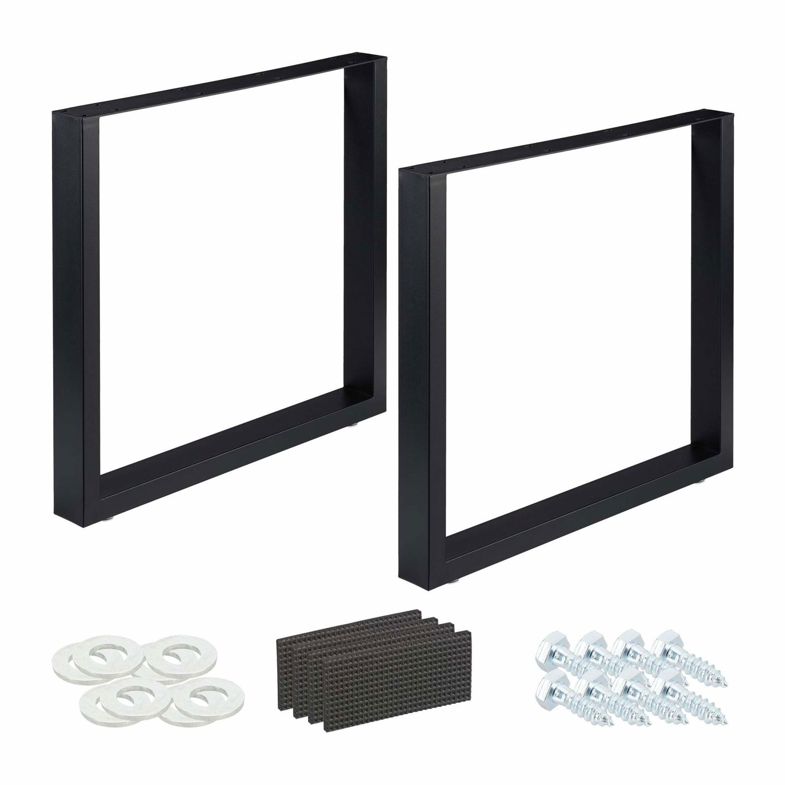 sæt med 2 bordløbere sort