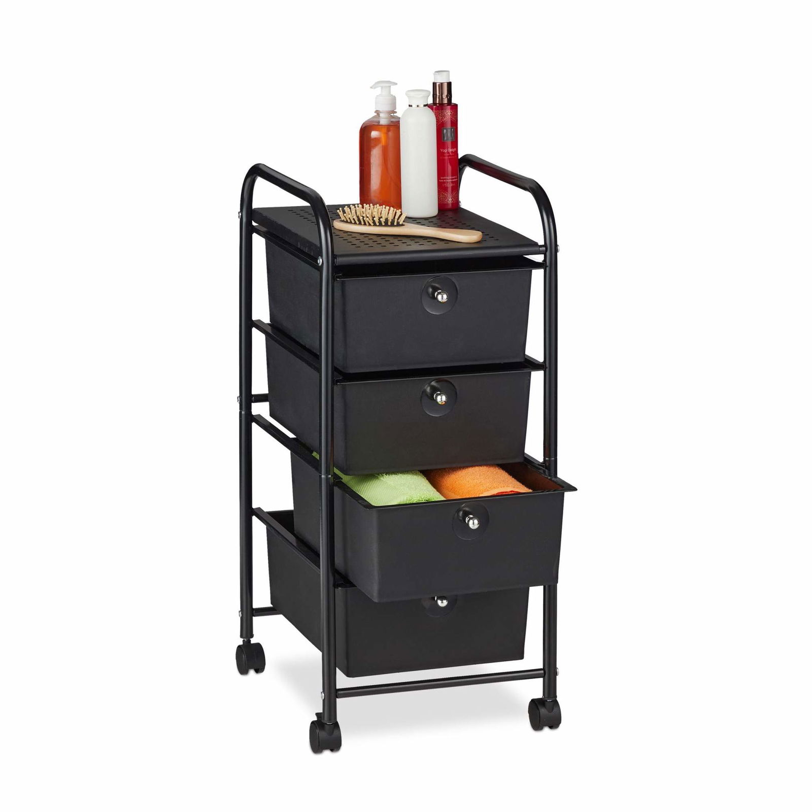 Badeværelsesvogn med 4 skuffer