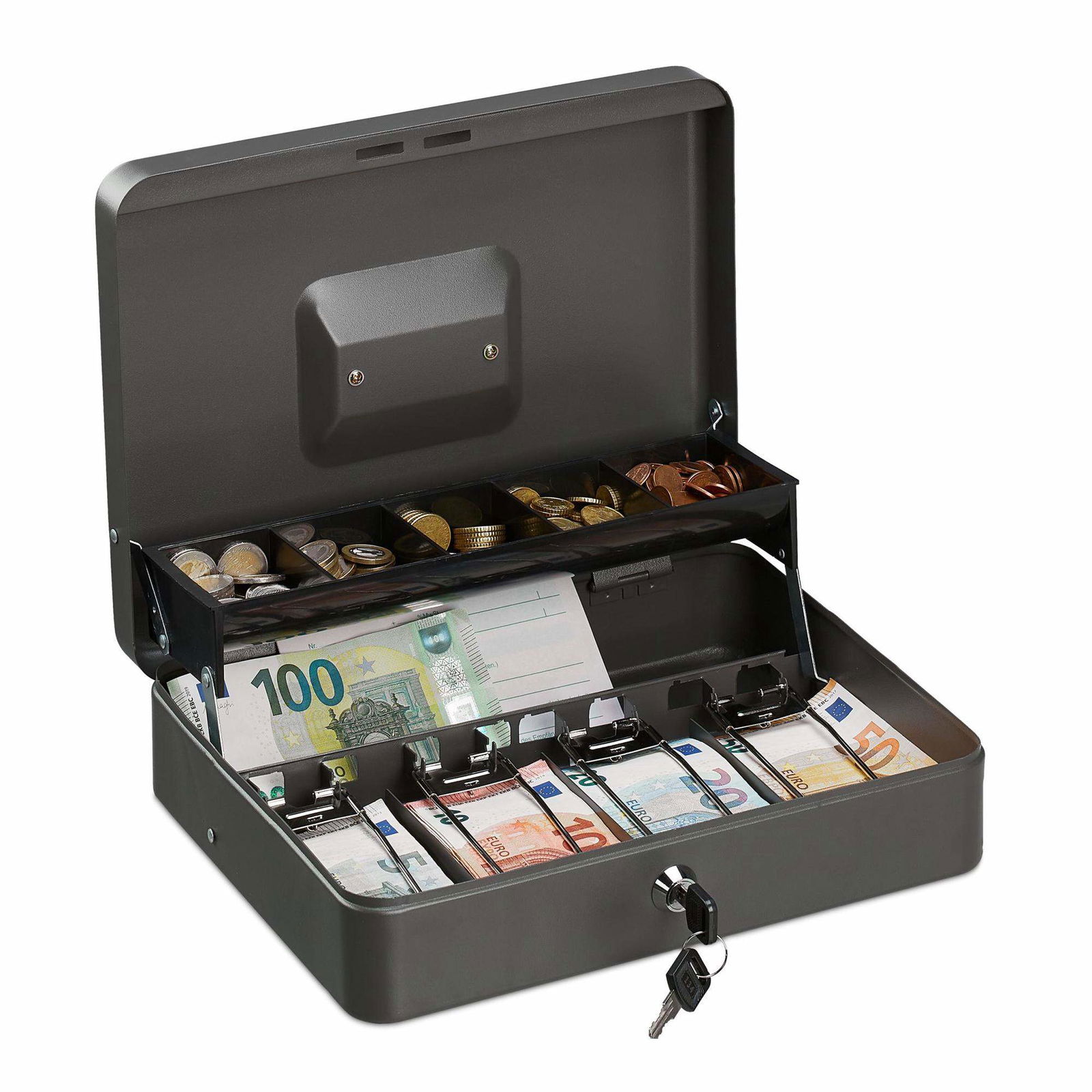 Kasseskuffe med lås