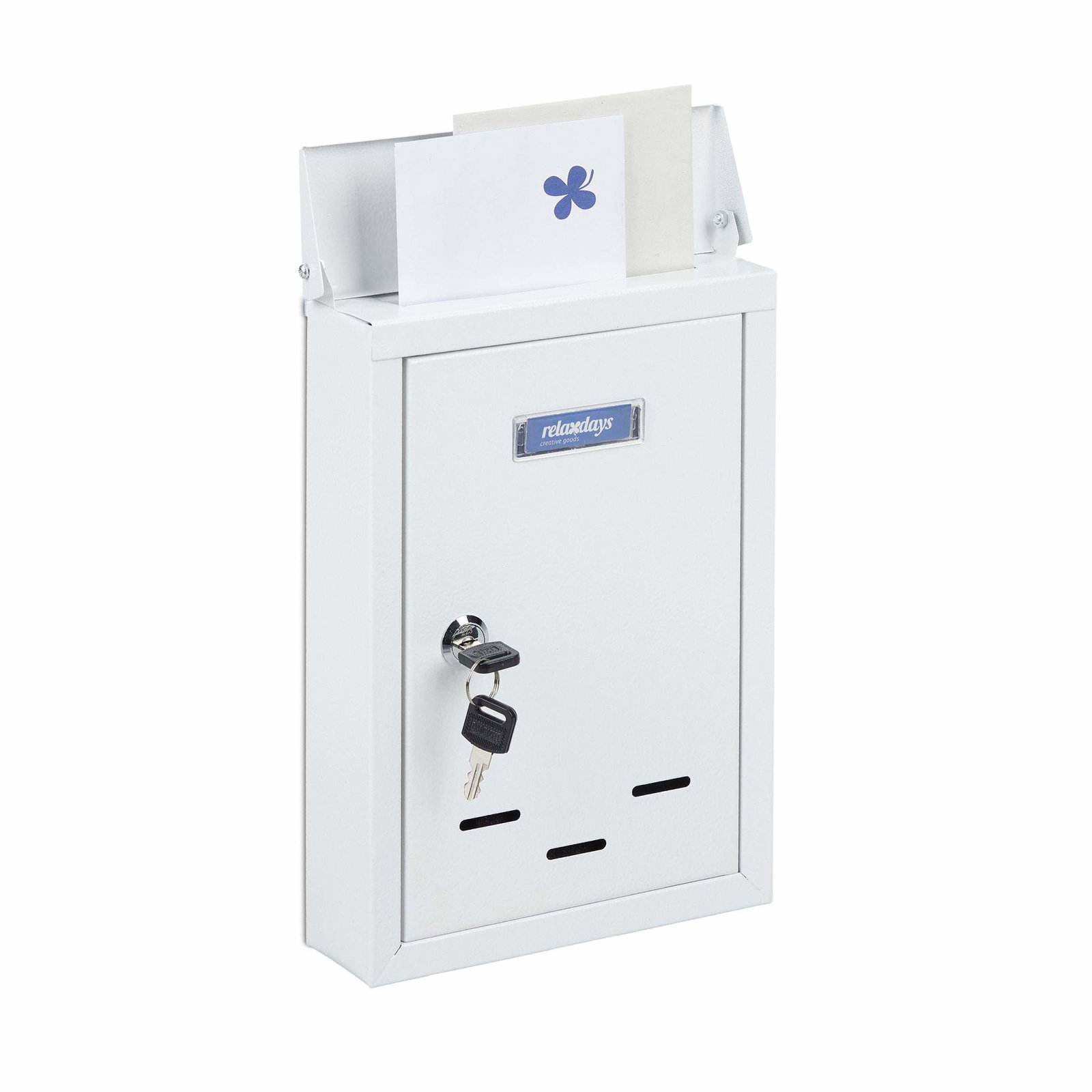 Brevlåda med namnskylt | Hem & Hobby | Pryloteket