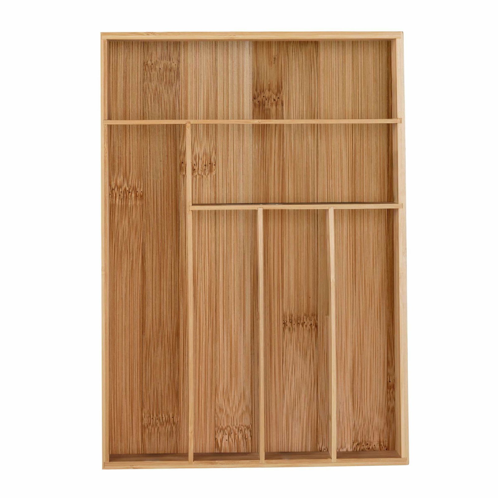 Bestikæske bambus 6 rum