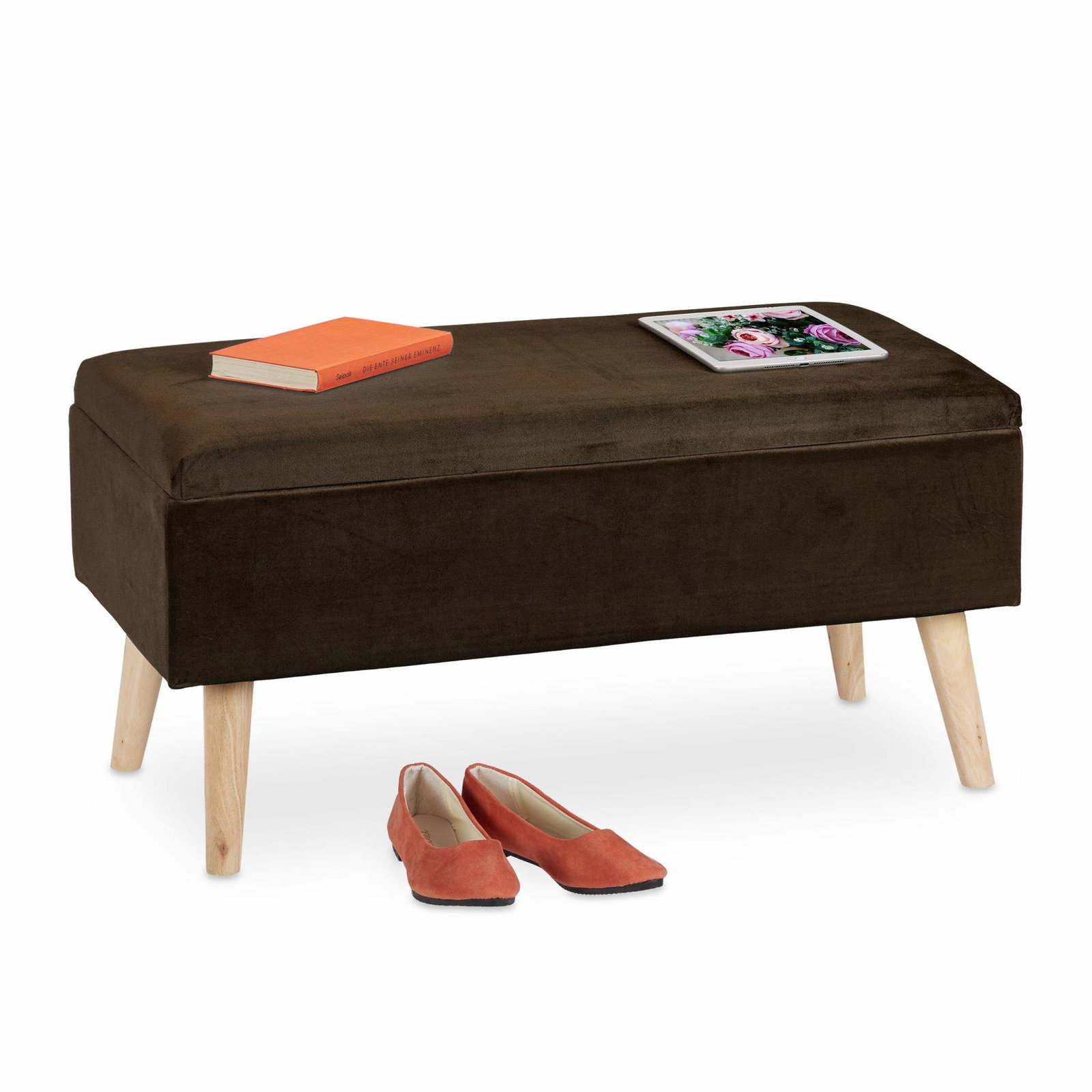 Vägghylla med kroklist | Mode & Accessoarer - Accessoarer | Pryloteket