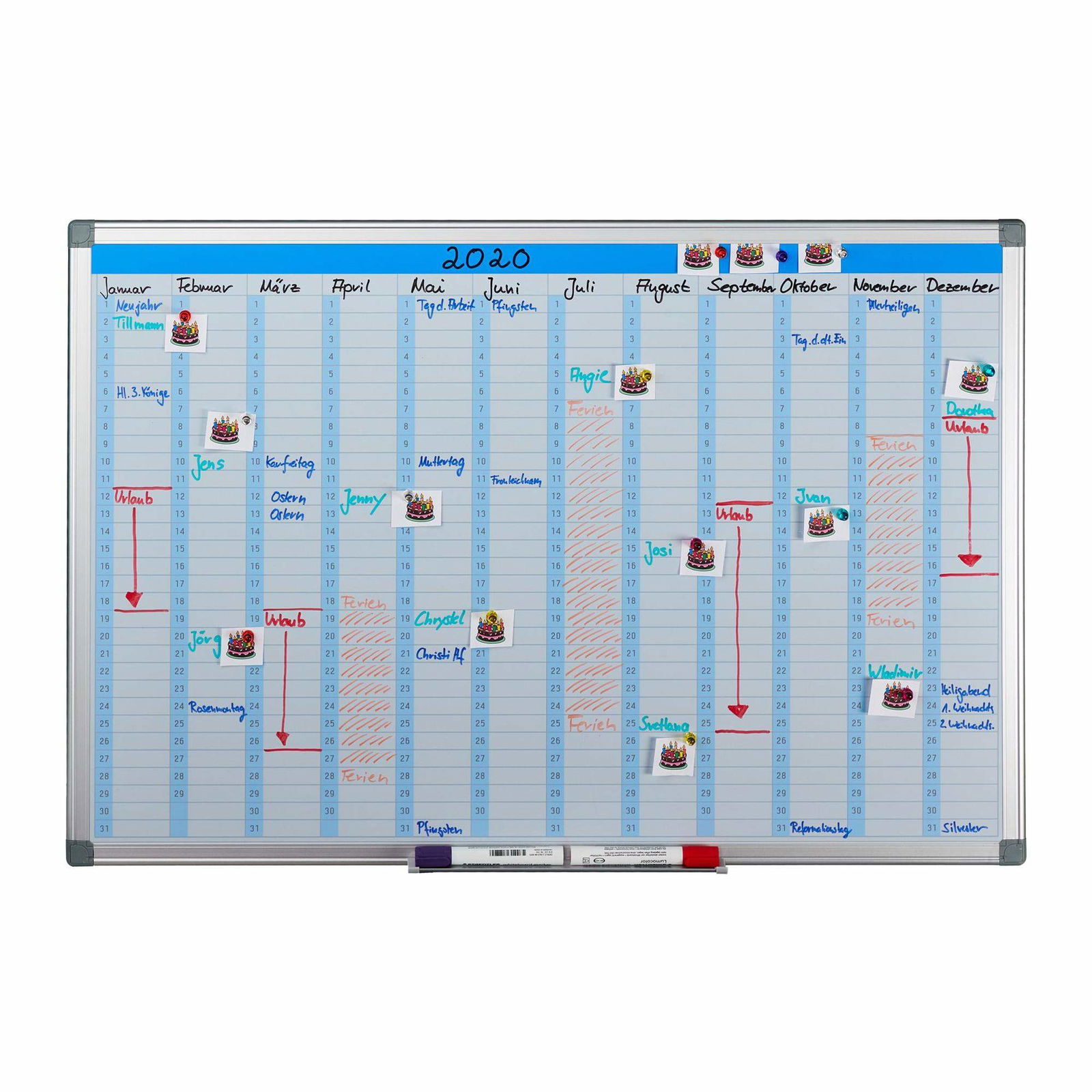 Whiteboard planlægger