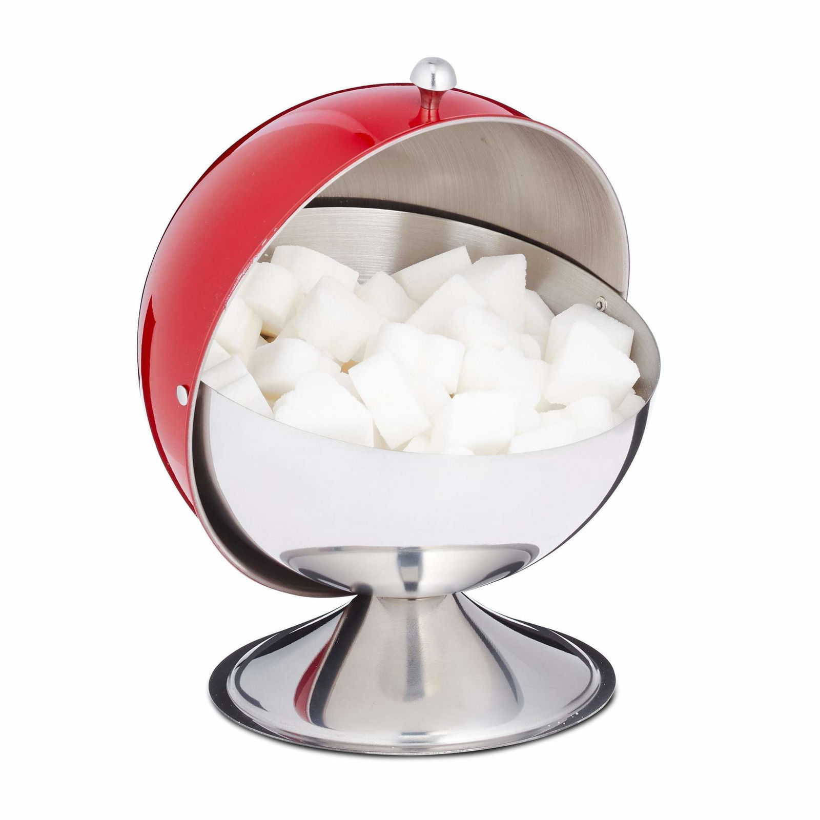 Sukkerskål i rustfrit stål