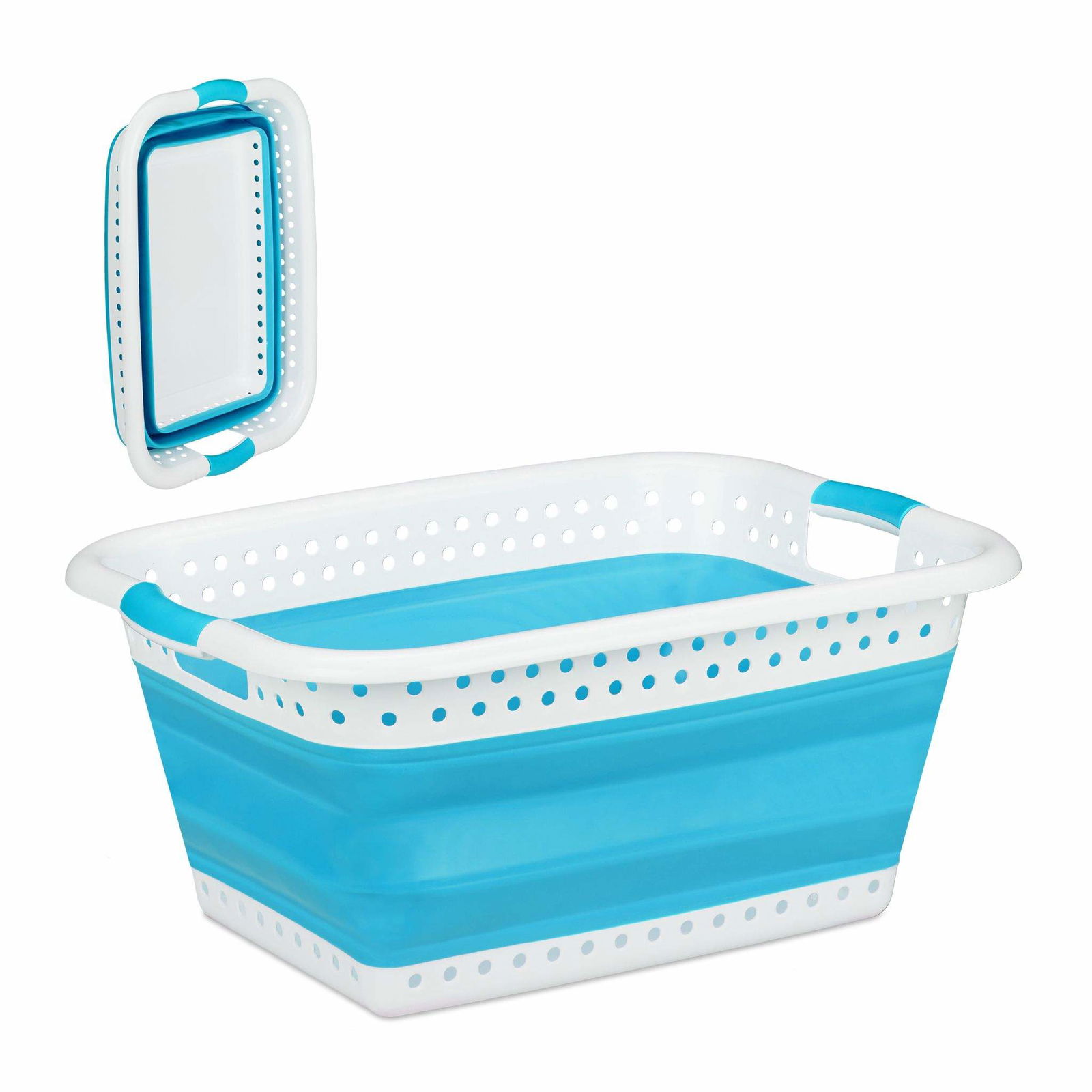 Sammenfoldelig vasketøjskurv