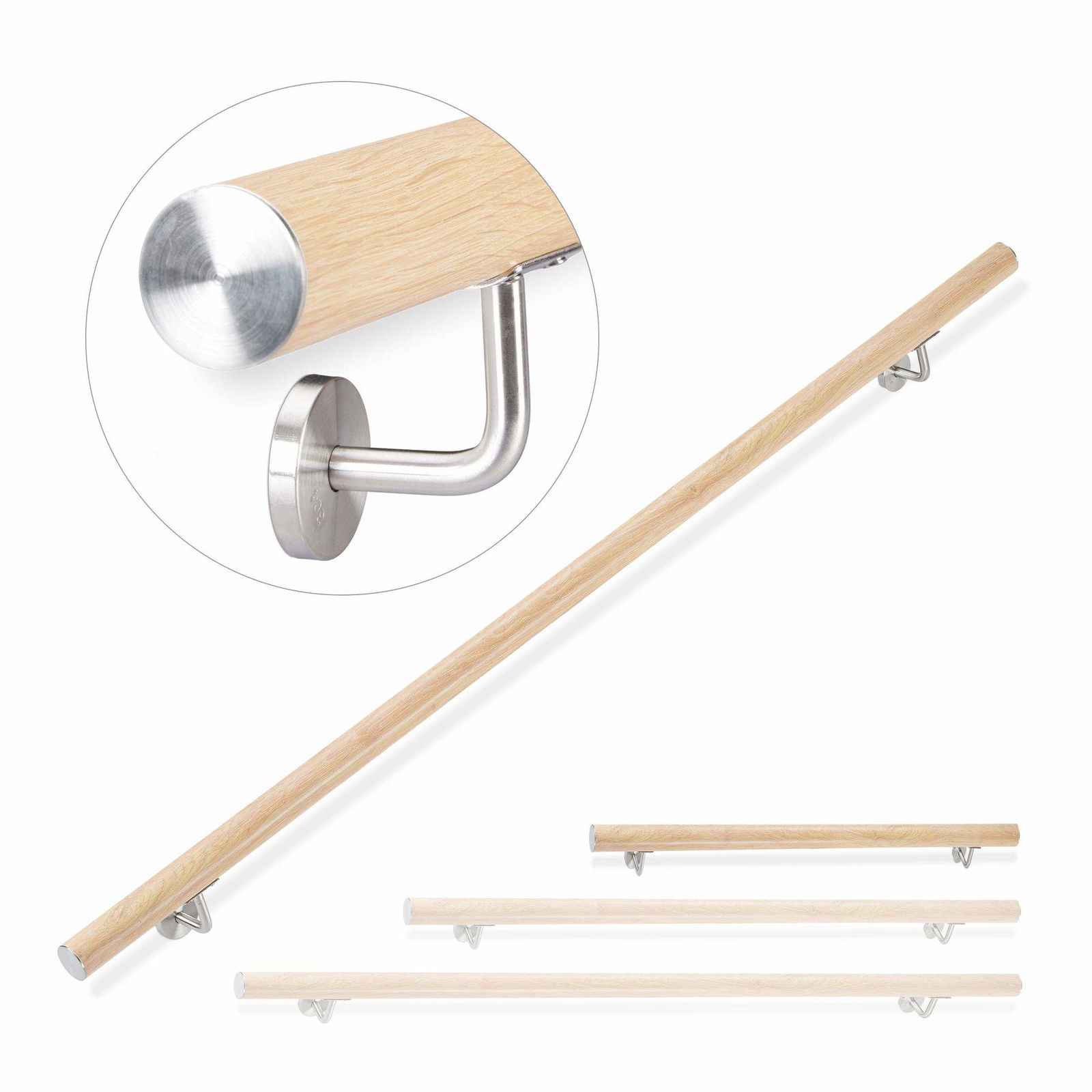 Gelænder af aluminium