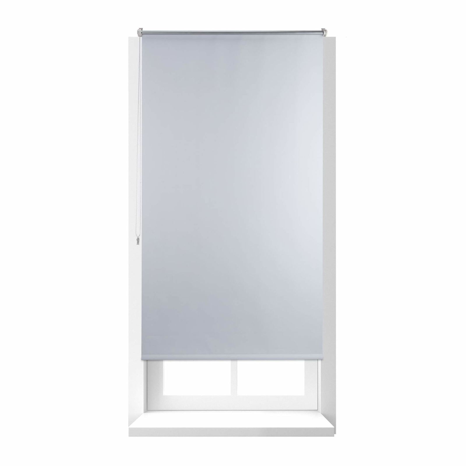 Termo mørklægningsgardin hvid