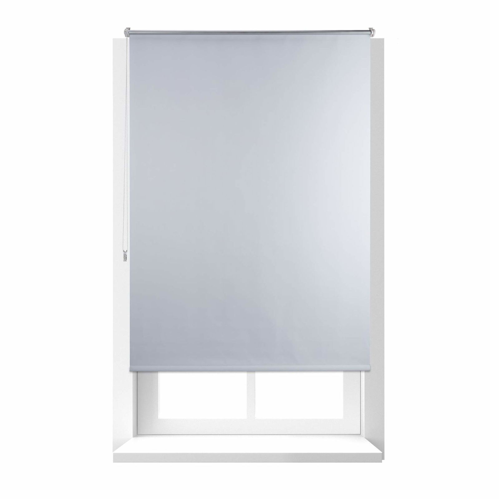 Termo mørklægningsgardin hvid