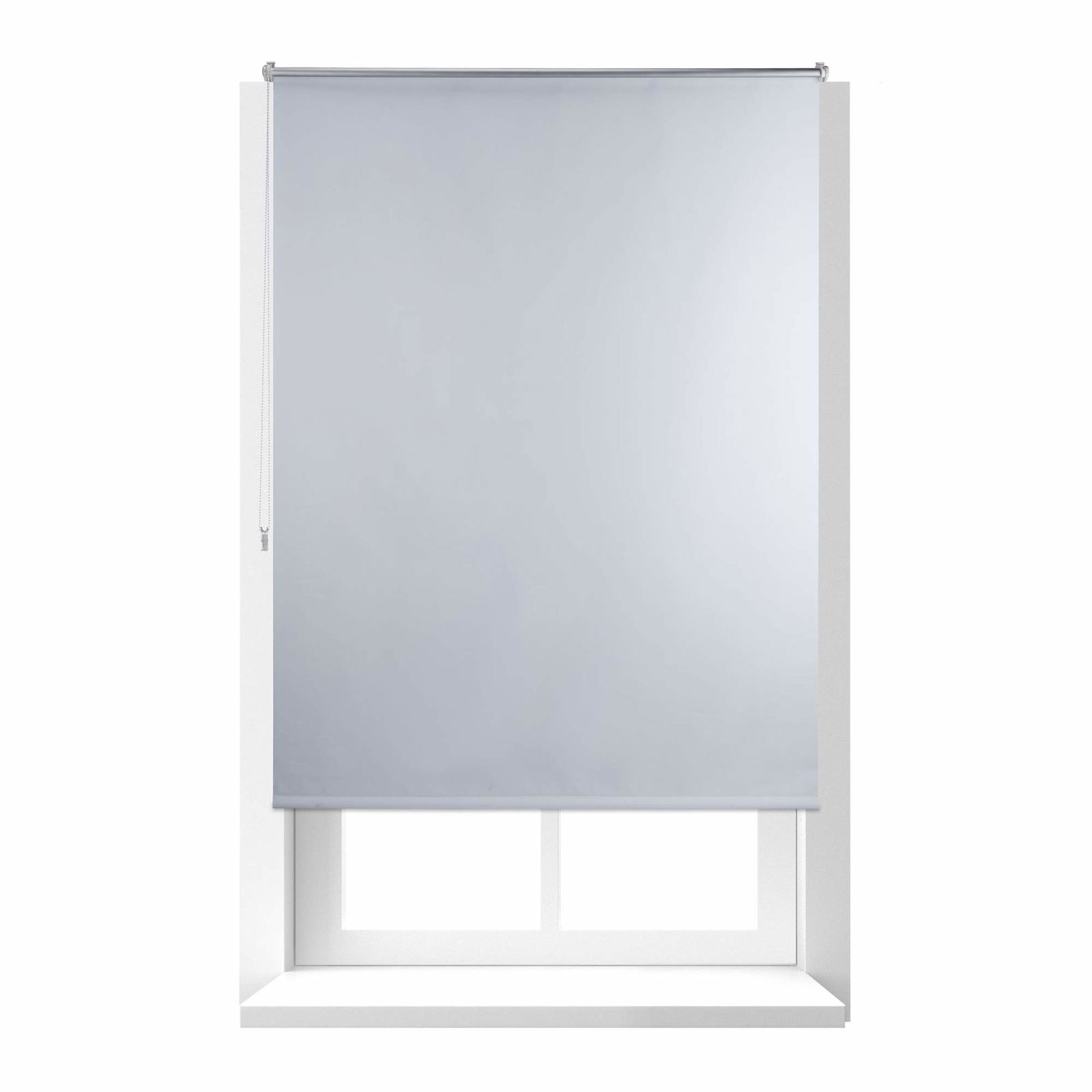 Termo mørklægningsgardin hvid