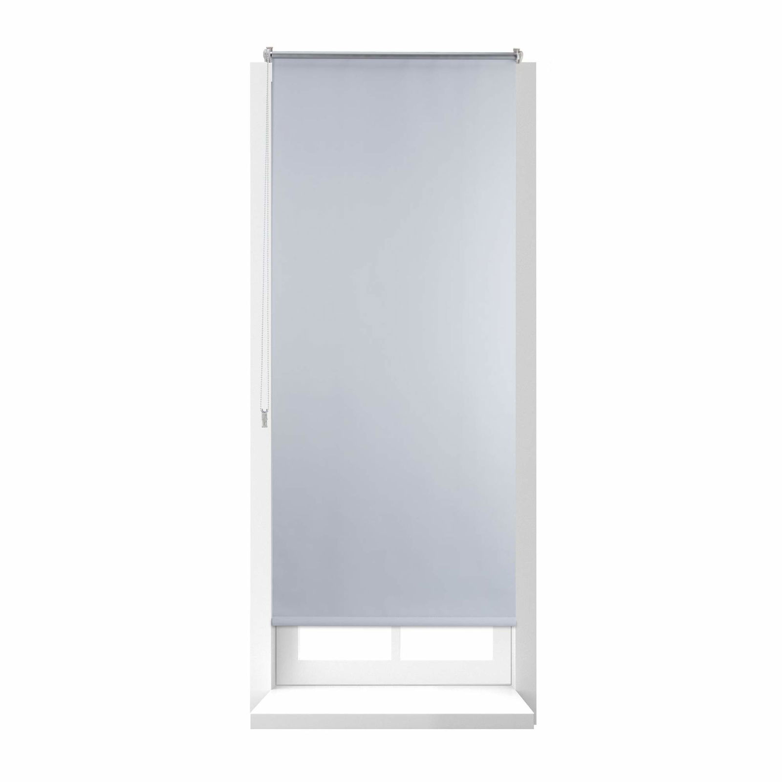 Termo mørklægningsgardin hvid