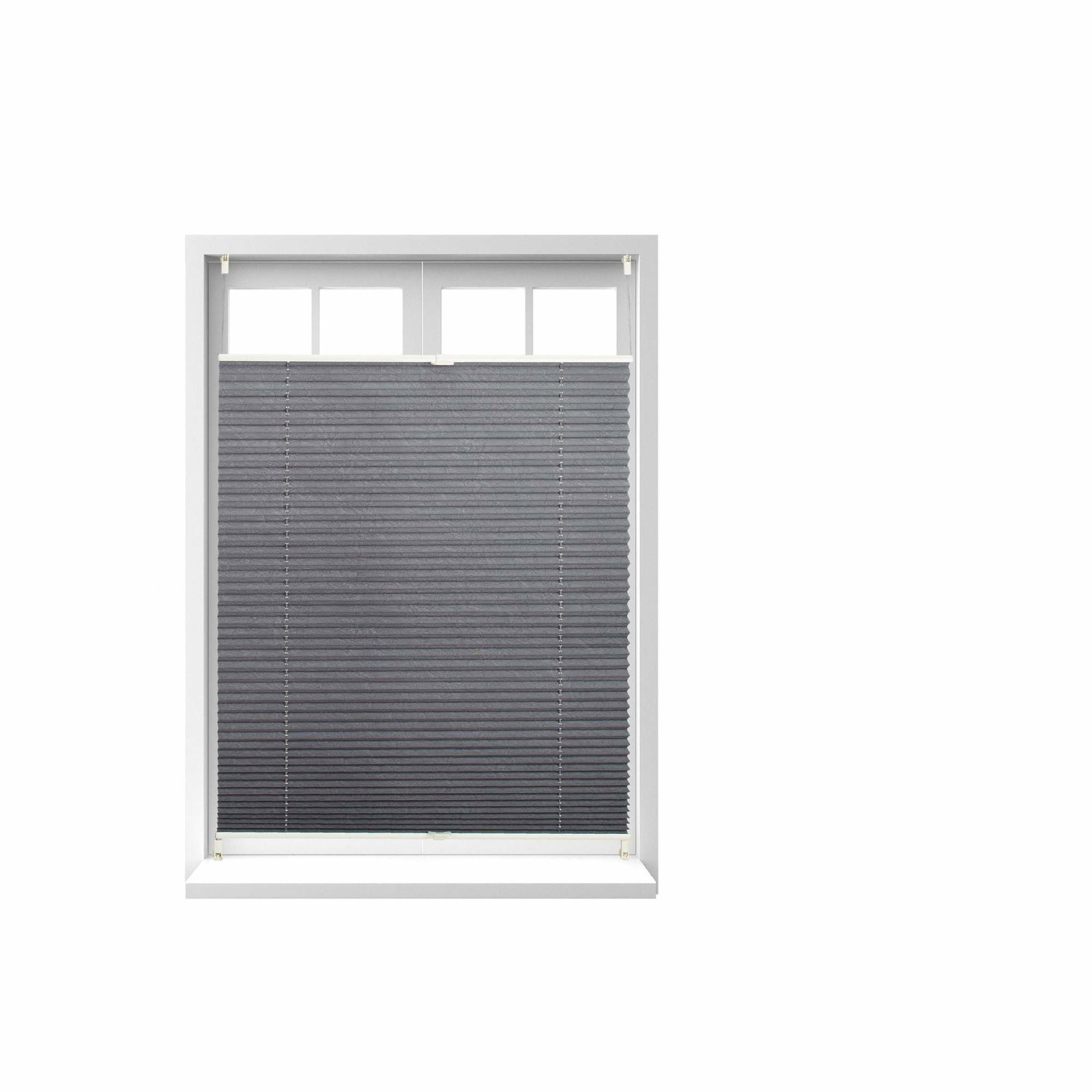 Plisserad persienn grå utan borrning | Elektronik - Tillbehör Mobil & Surfplatta - Skärmskydd - LG | Pryloteket