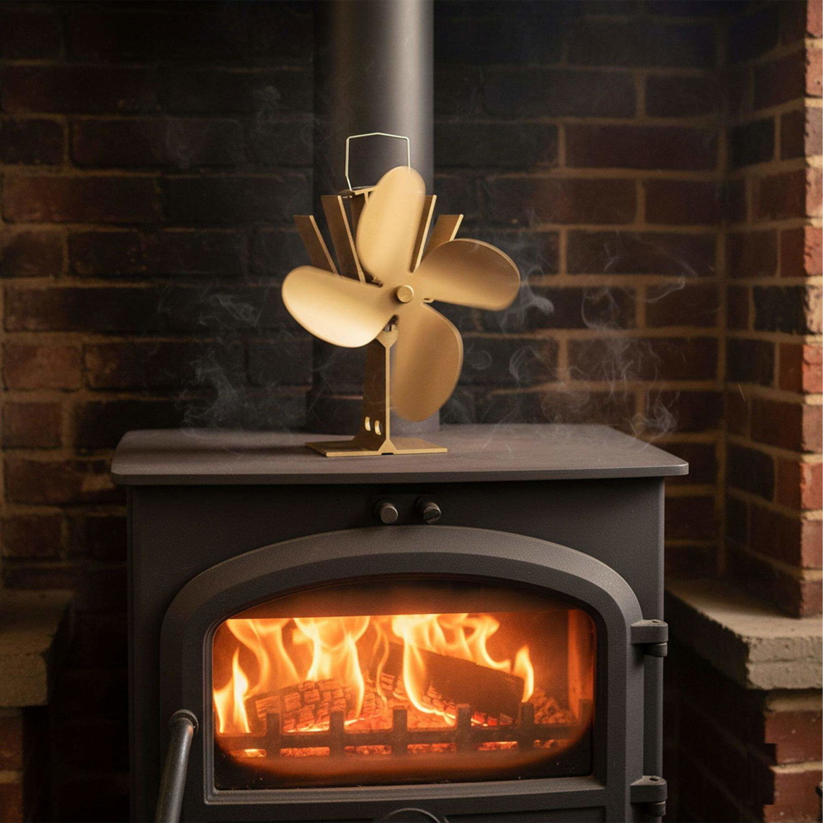 Ovnblæser uden strøm