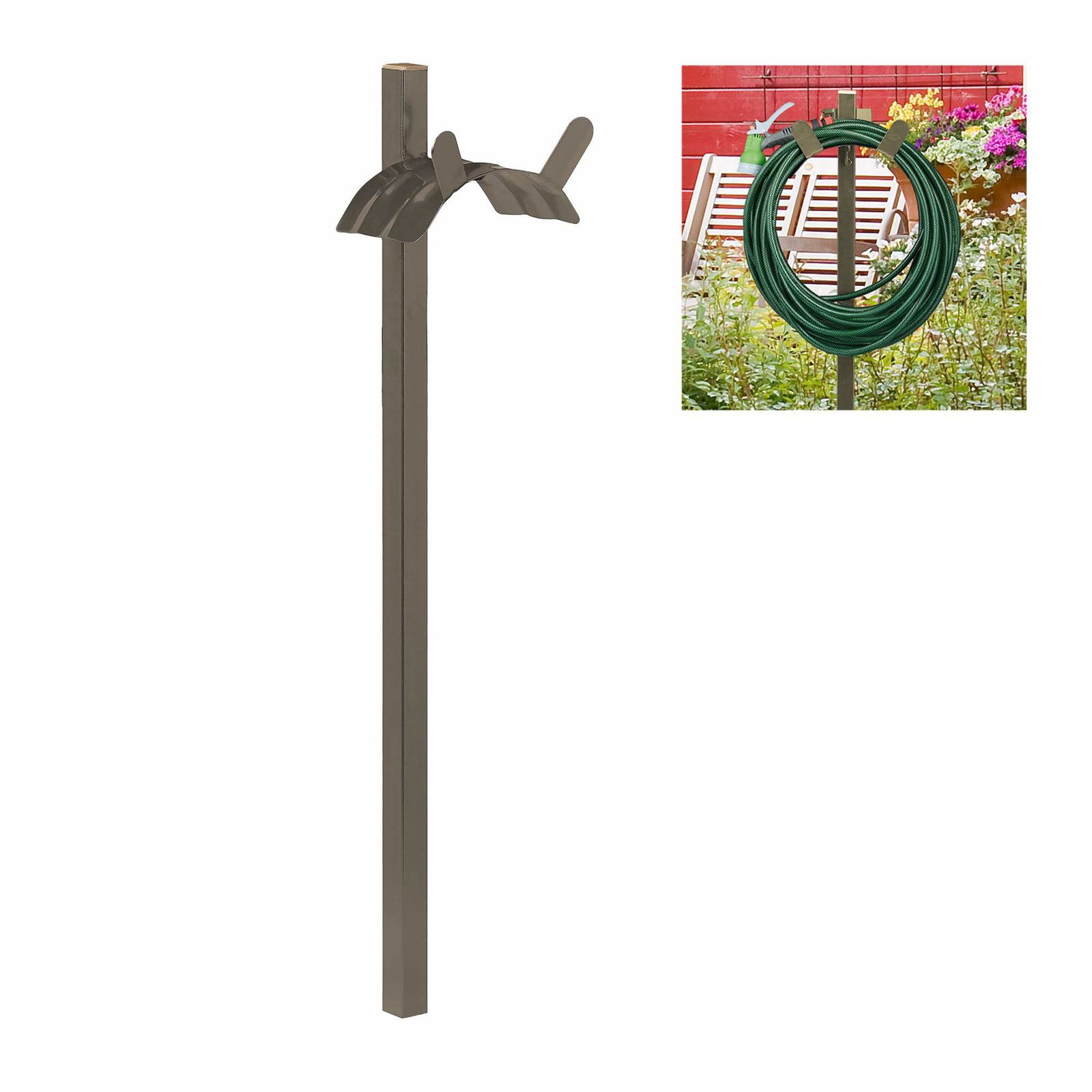 Fritstående slangeholder