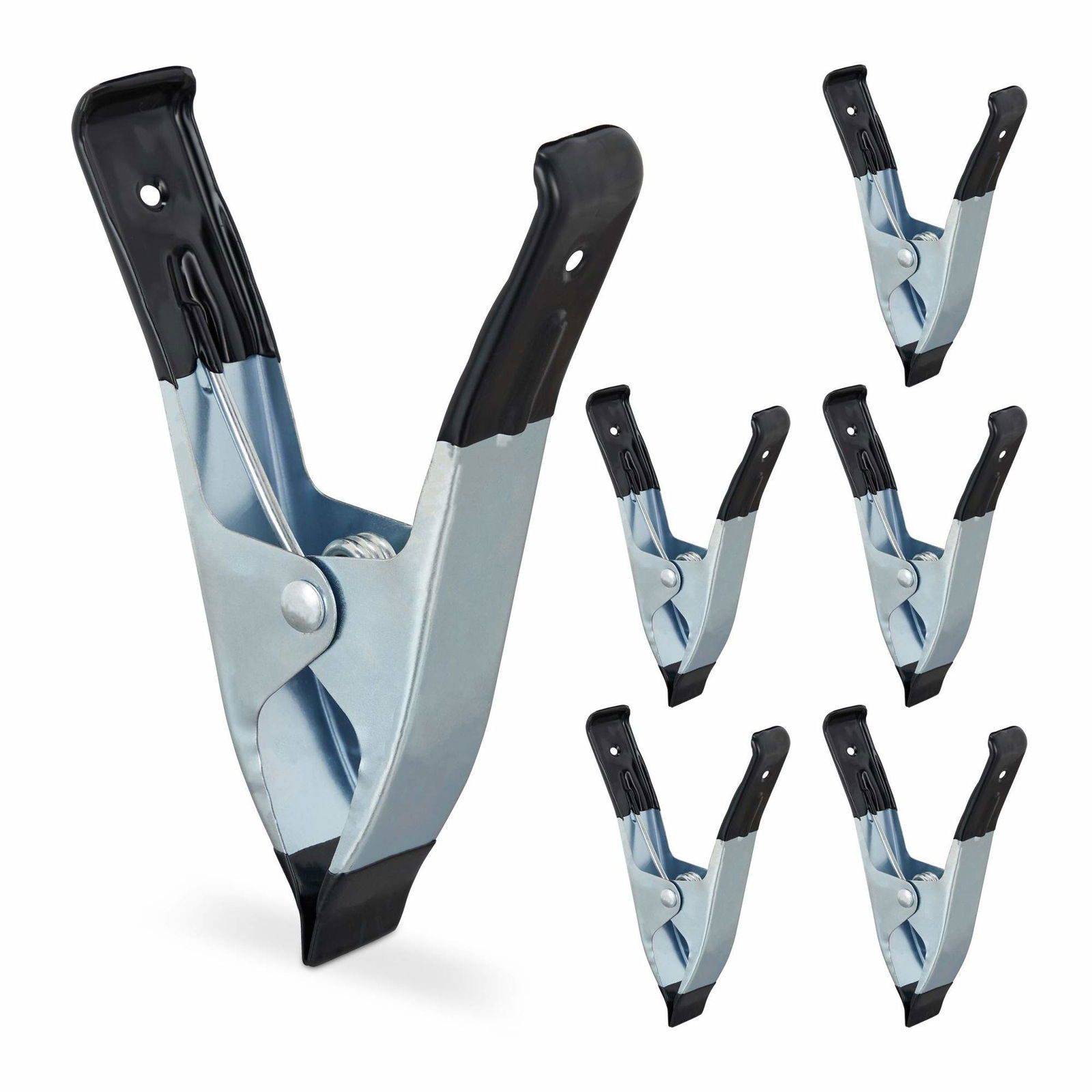 Clamps Clamps metal sæt med 6 stk