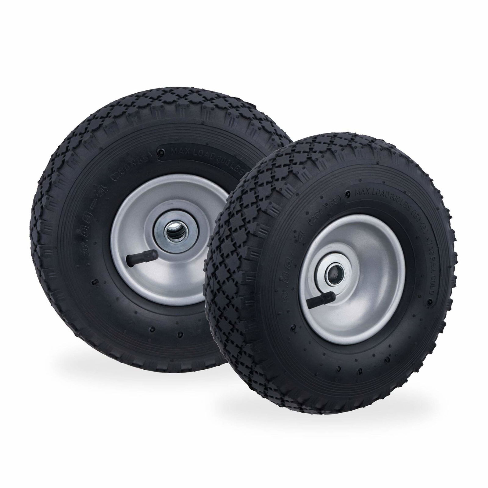 Hjul til håndholdt lastbil, 2 stk 3,00-4