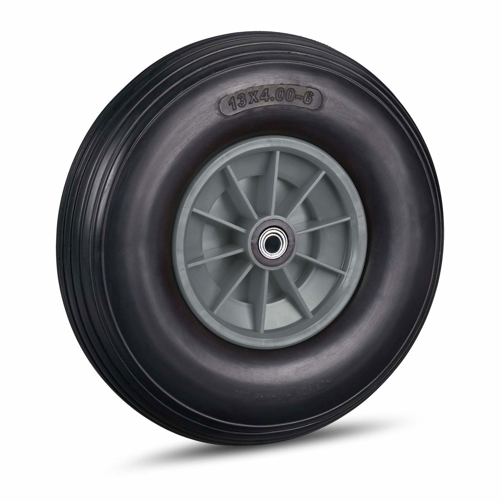 Hjul til trillebør 4,80 4,00-8 med adaptere