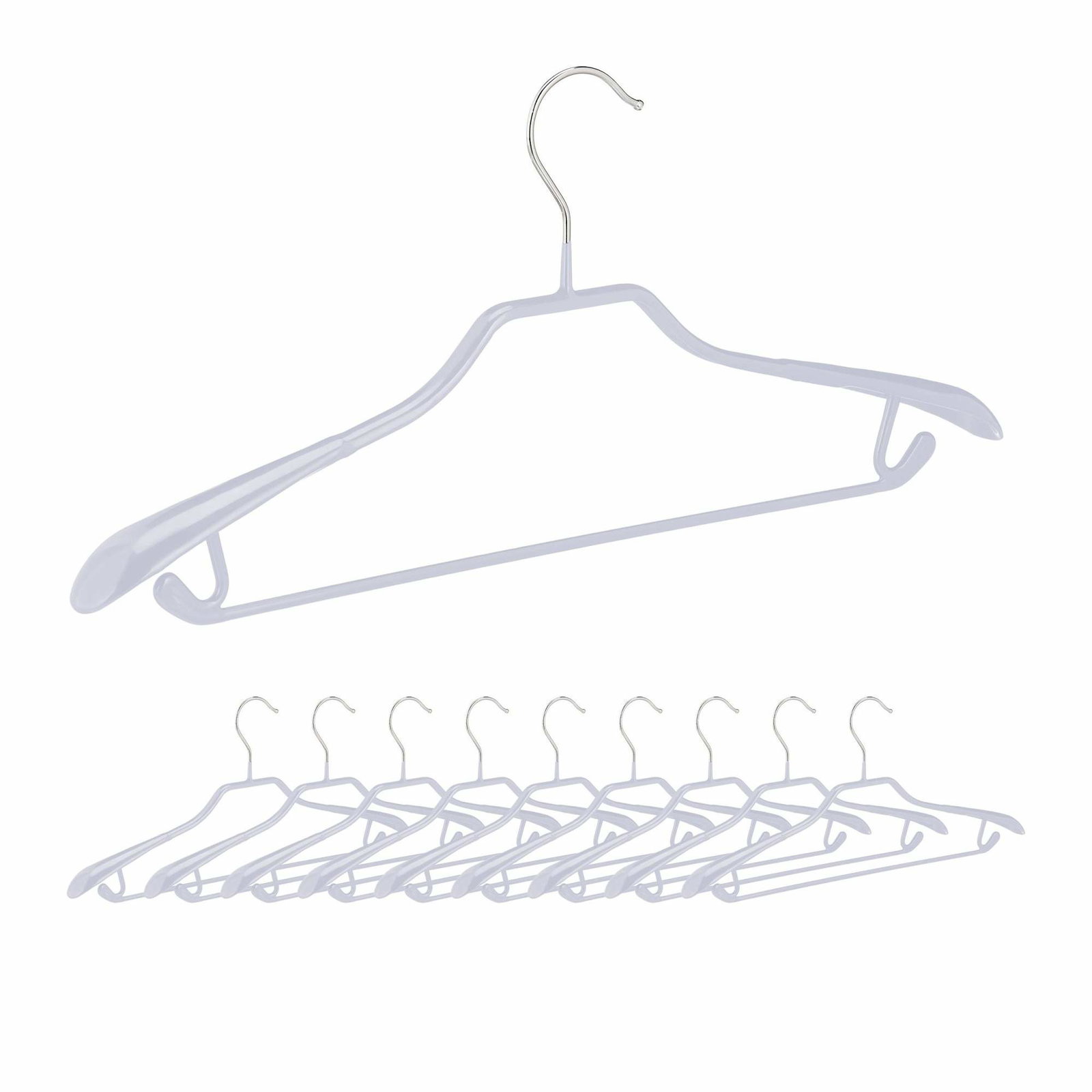 Set med 10 kostymhängare | Mode & Accessoarer - Kläder | Pryloteket