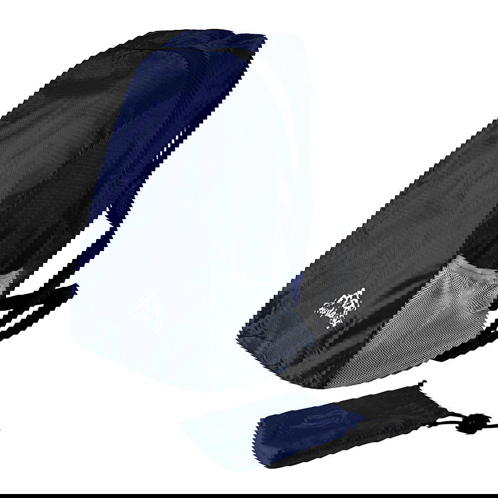 Sammenfoldelig rygsæk - Mørkeblå