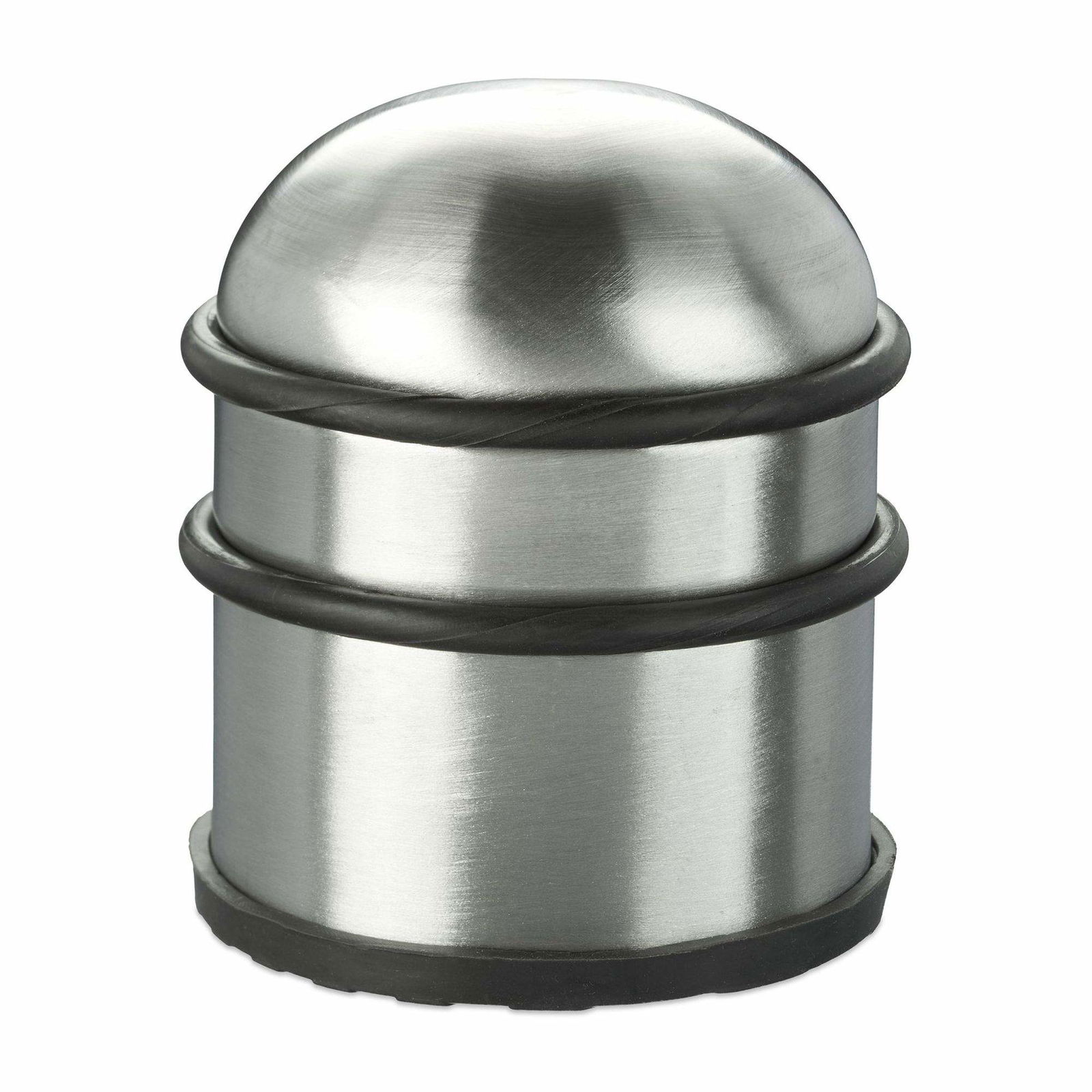 Dørstop rustfrit stål sølv