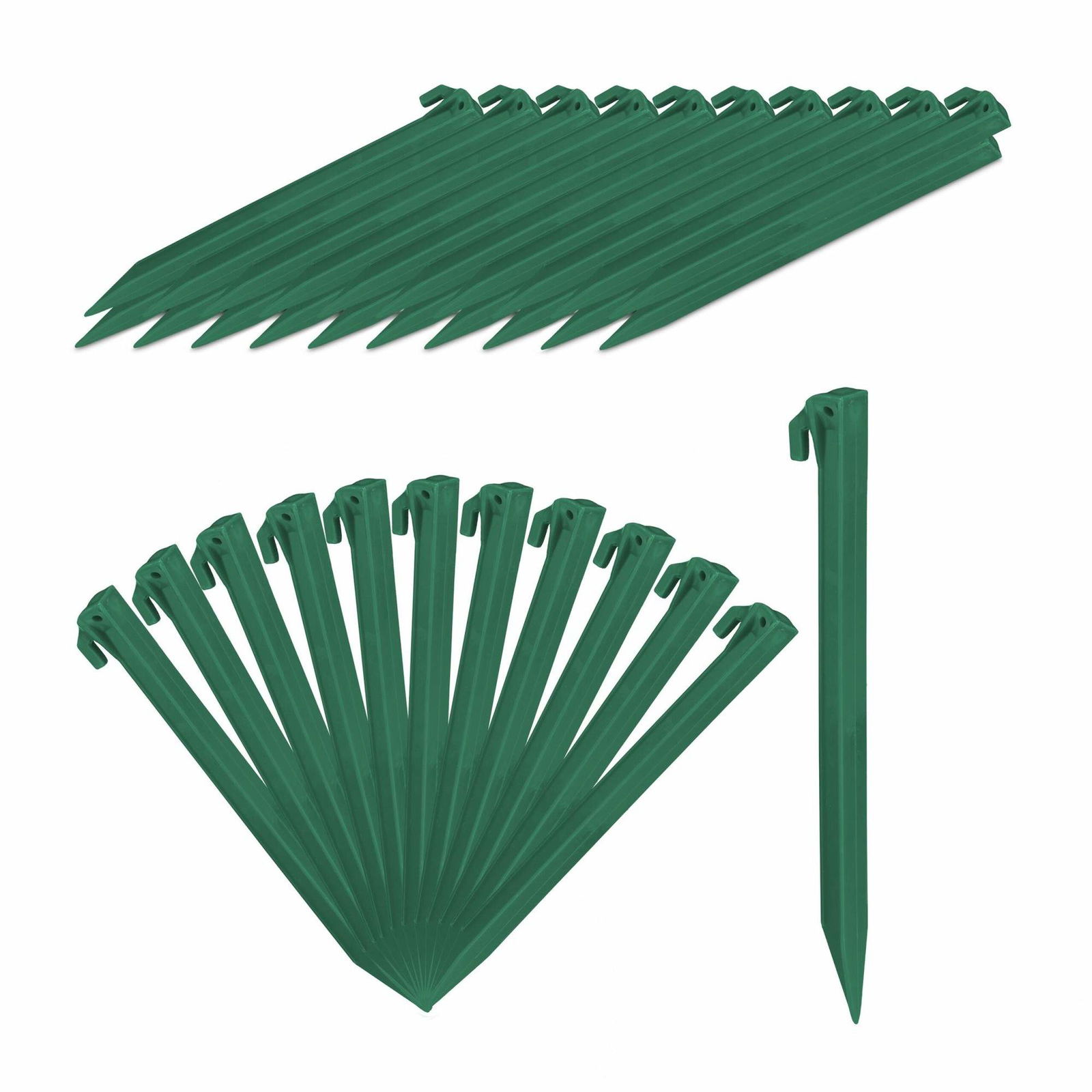 Plastpinde sæt med 32 stk