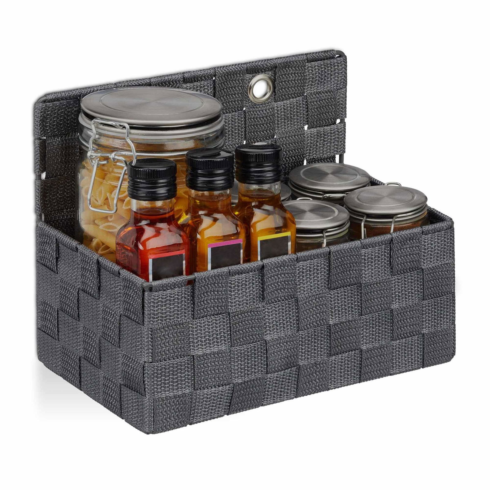 Hængende opbevaringskurv