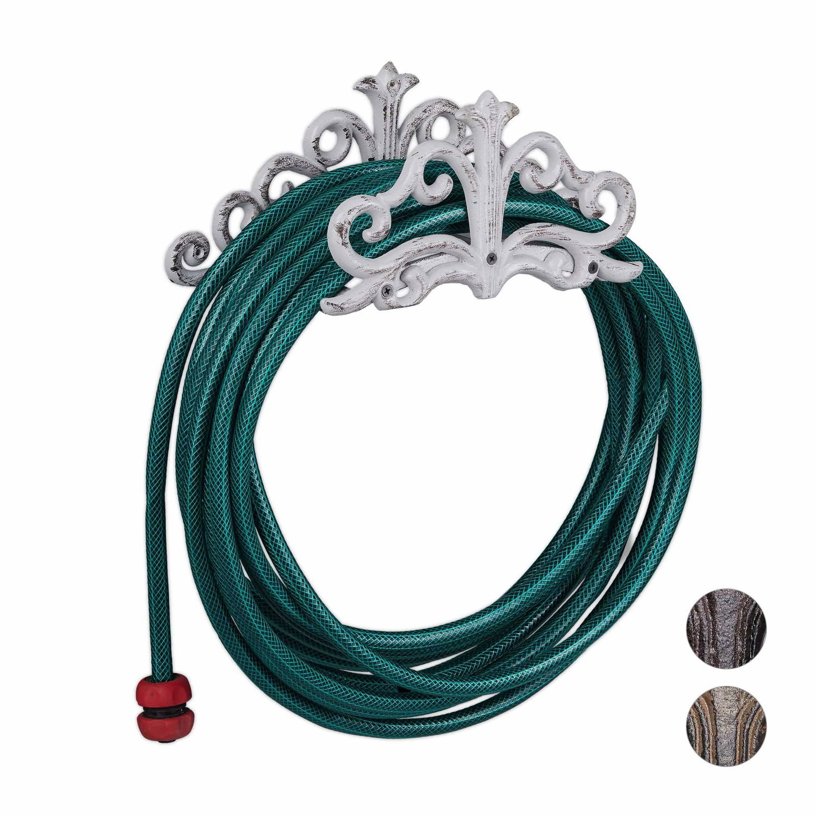 Støbejerns slangeholder til væg