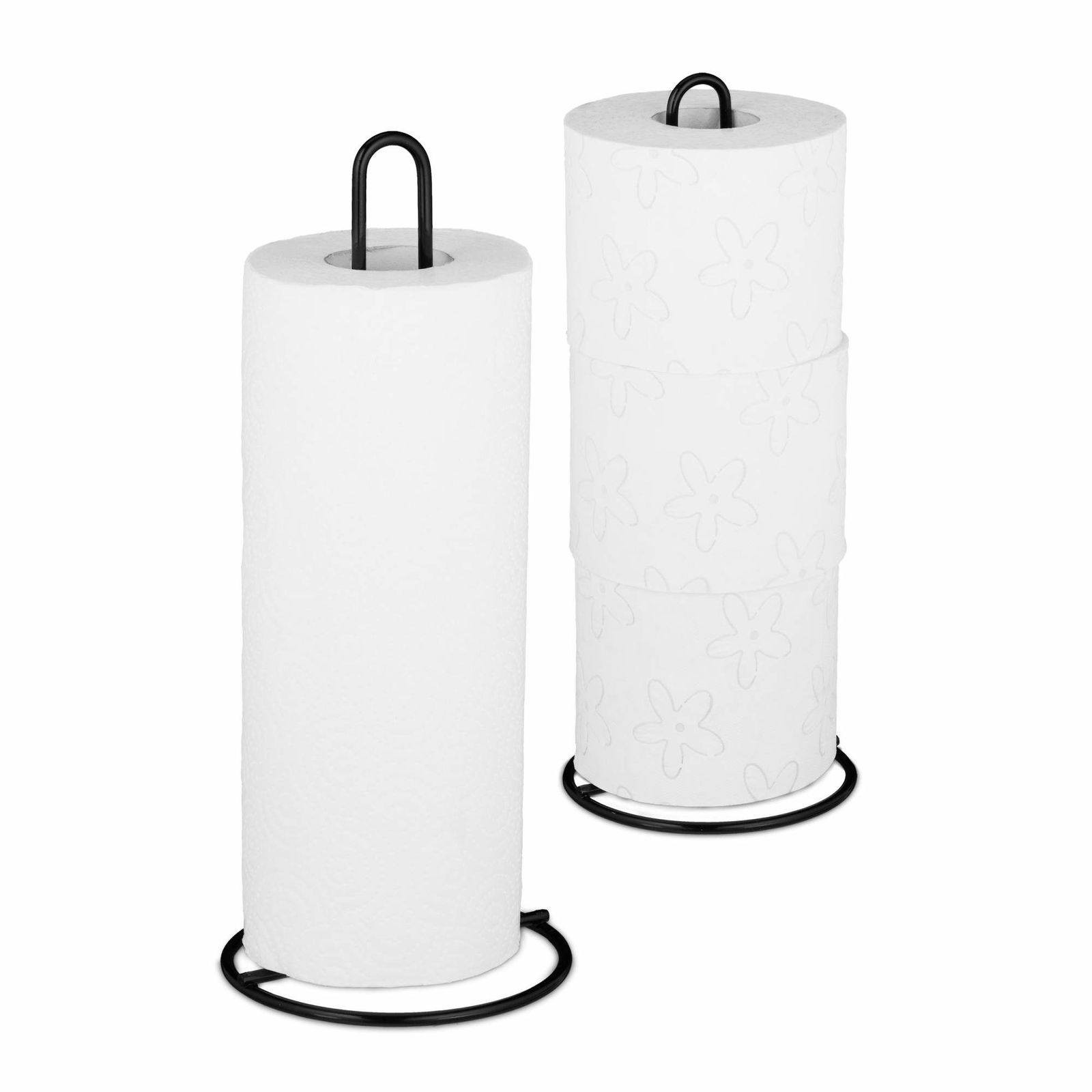 Køkkenrulleholder sæt med 2 stk