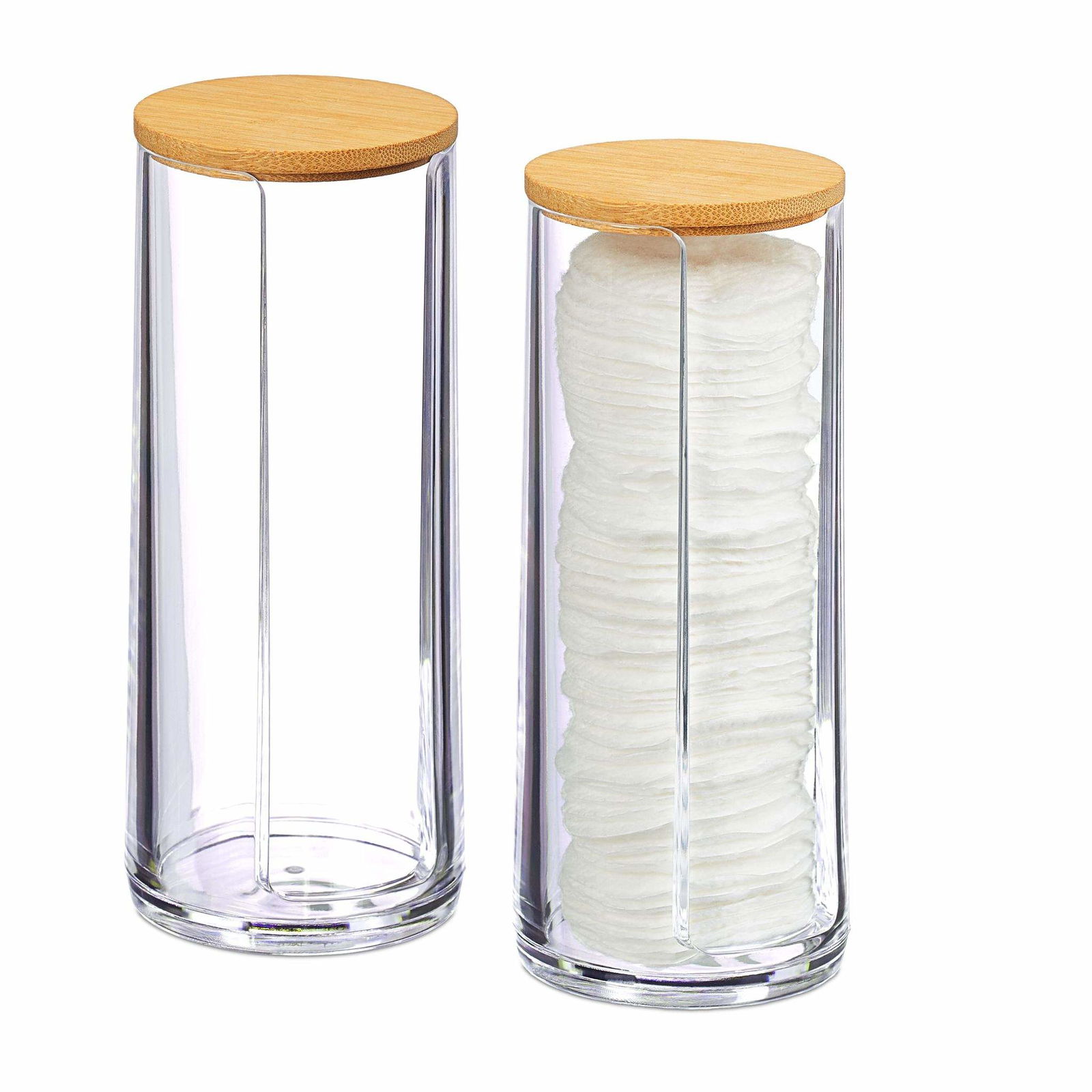 Opbevaringssæt med 2 vatrondeller