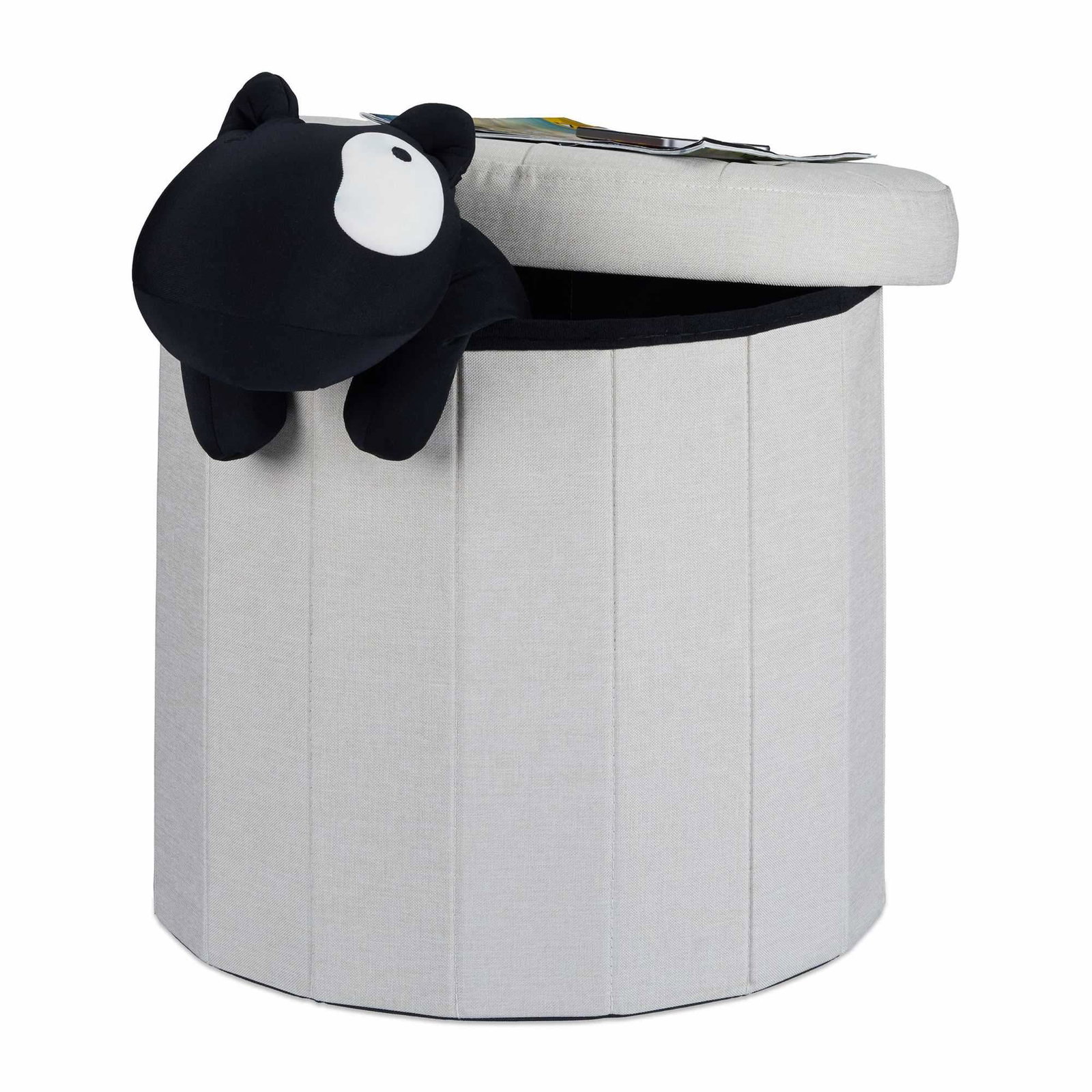 Pall med förvaringsutrymme storlek L rund | Leksaker & Spel - Leksaker | Pryloteket