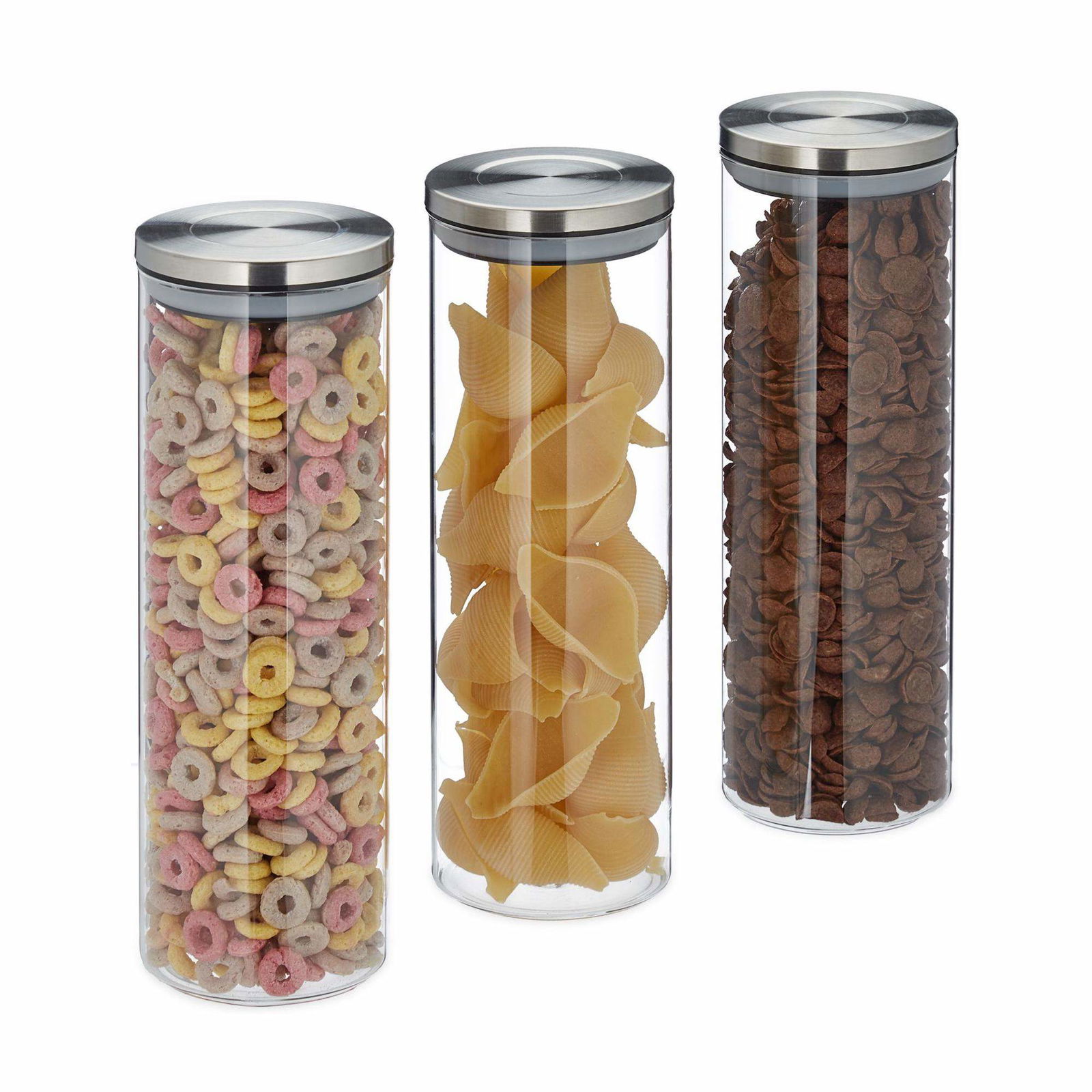 Opbevaringsglas 3 stk. 1800 ml